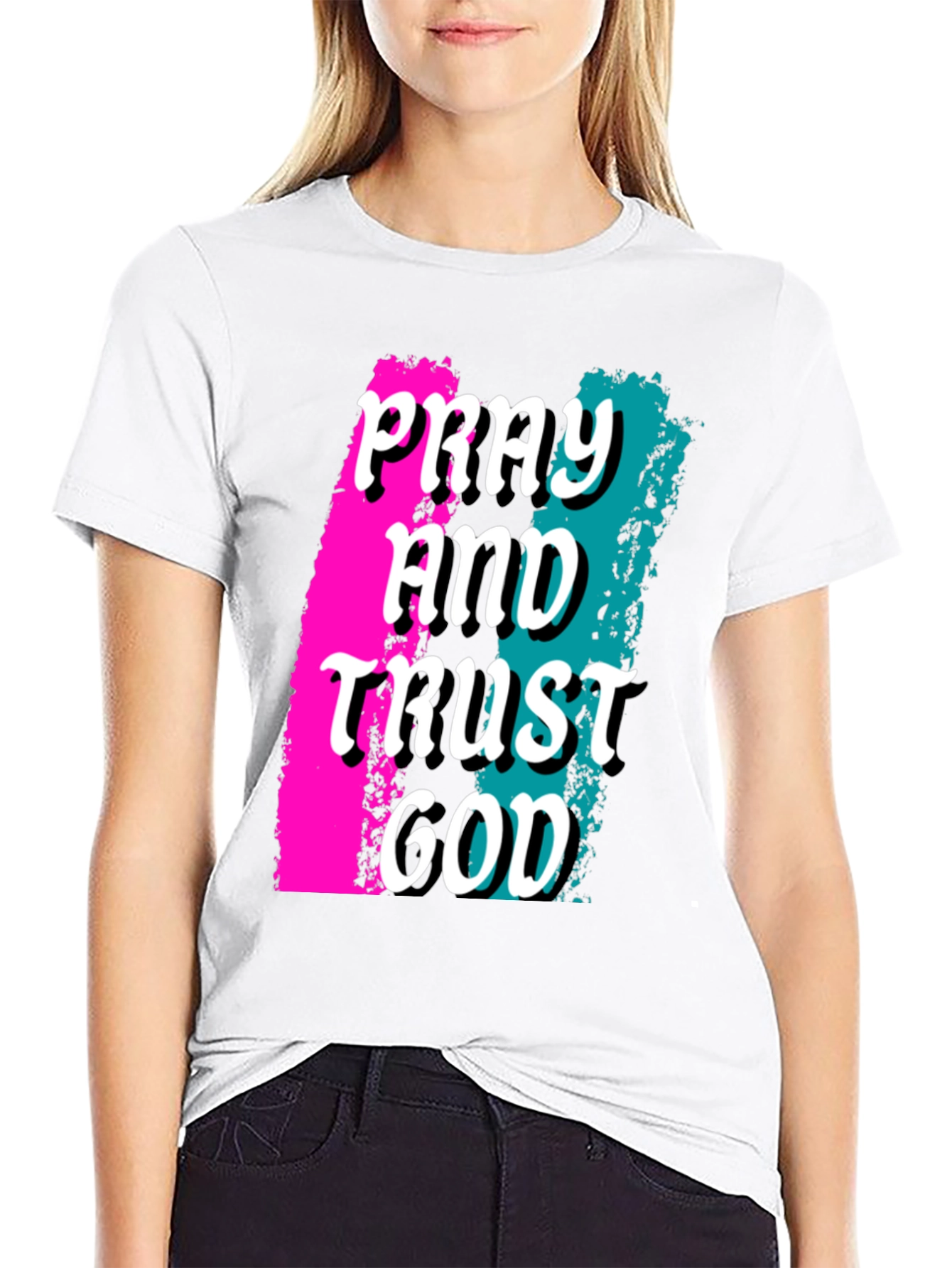Pray and Trust God Graphic Tee