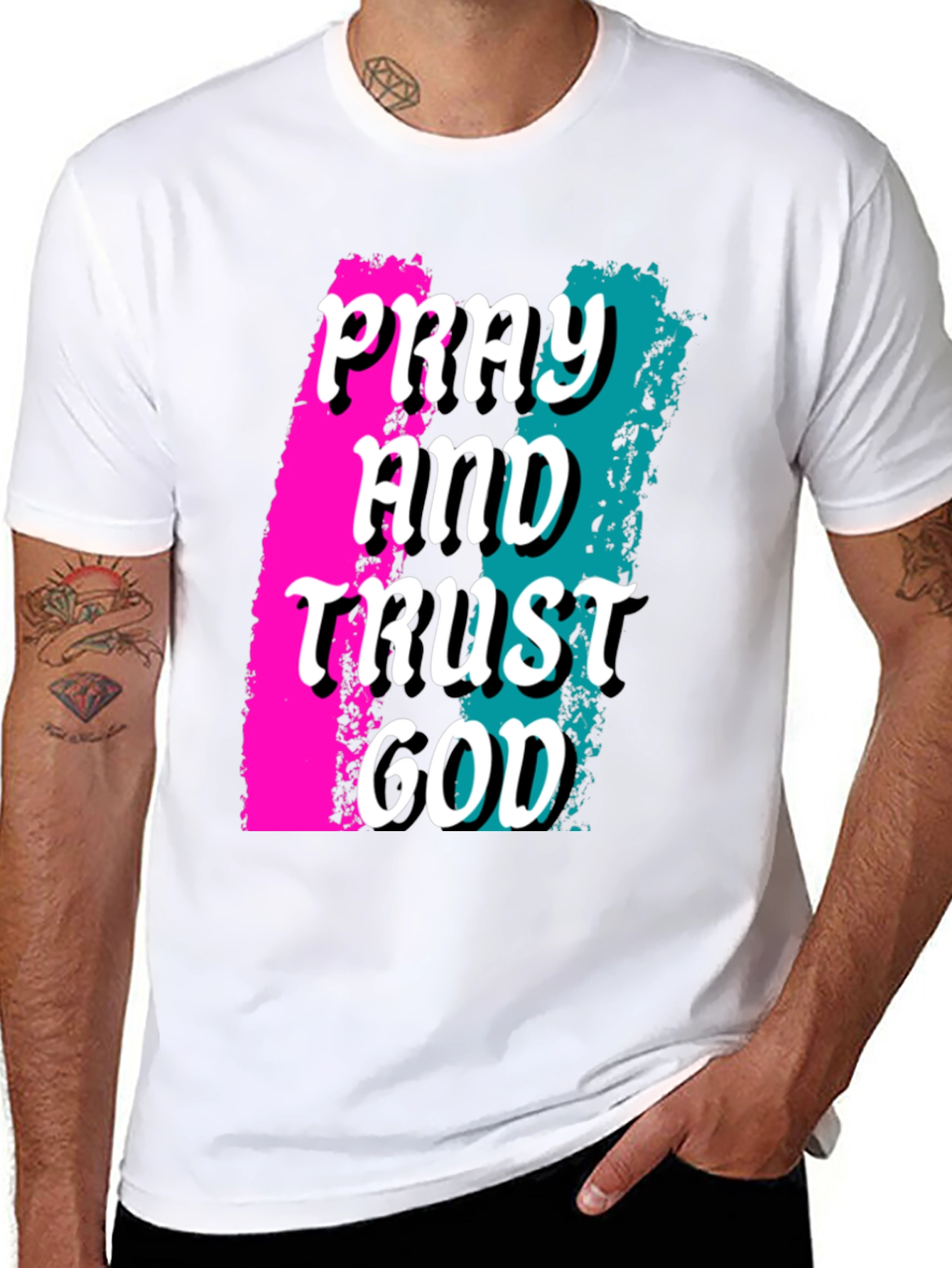 Pray and Trust God Graphic Tee
