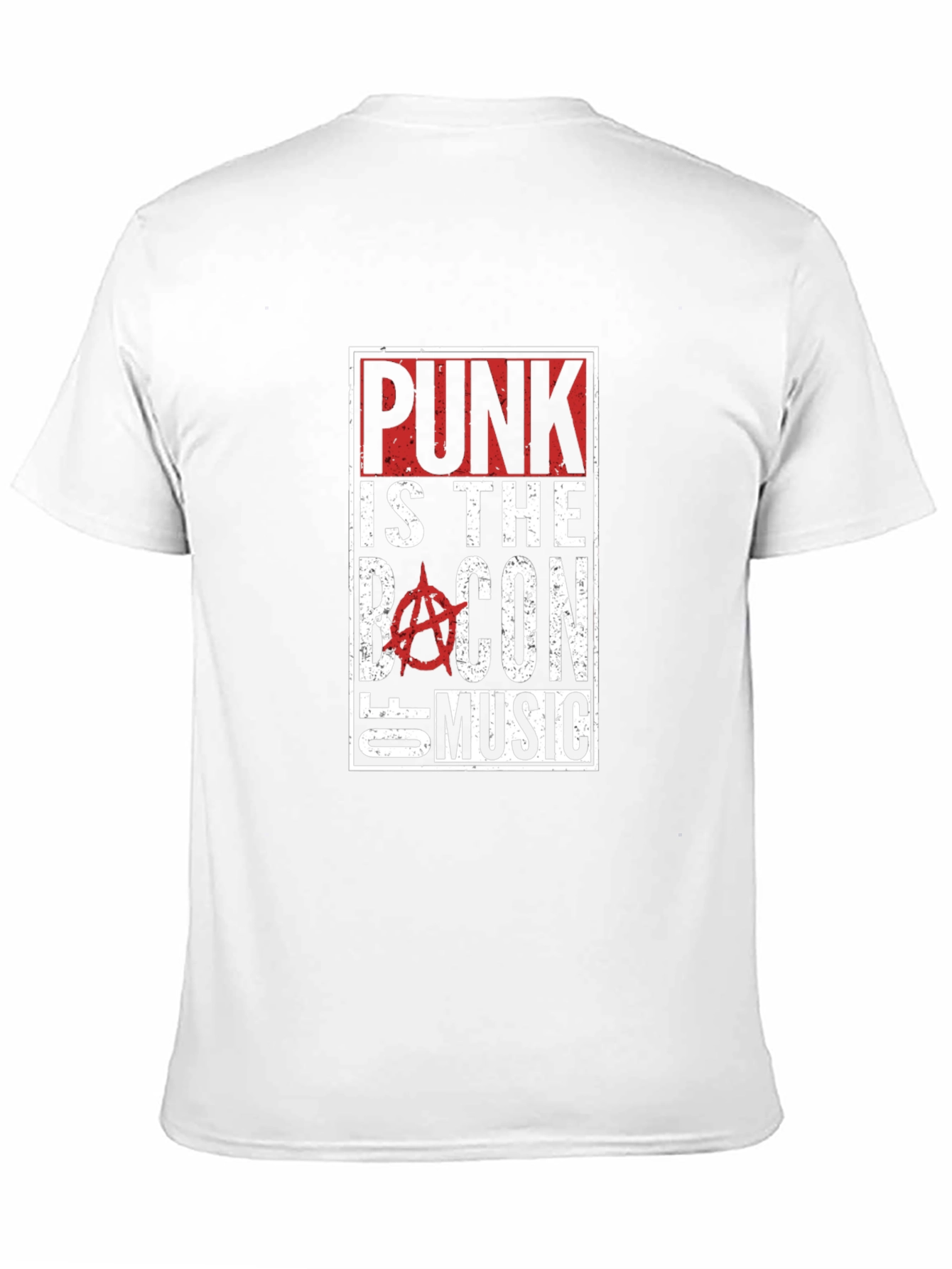 Punk Is The Bacon Of Music Graphic T-Shirt