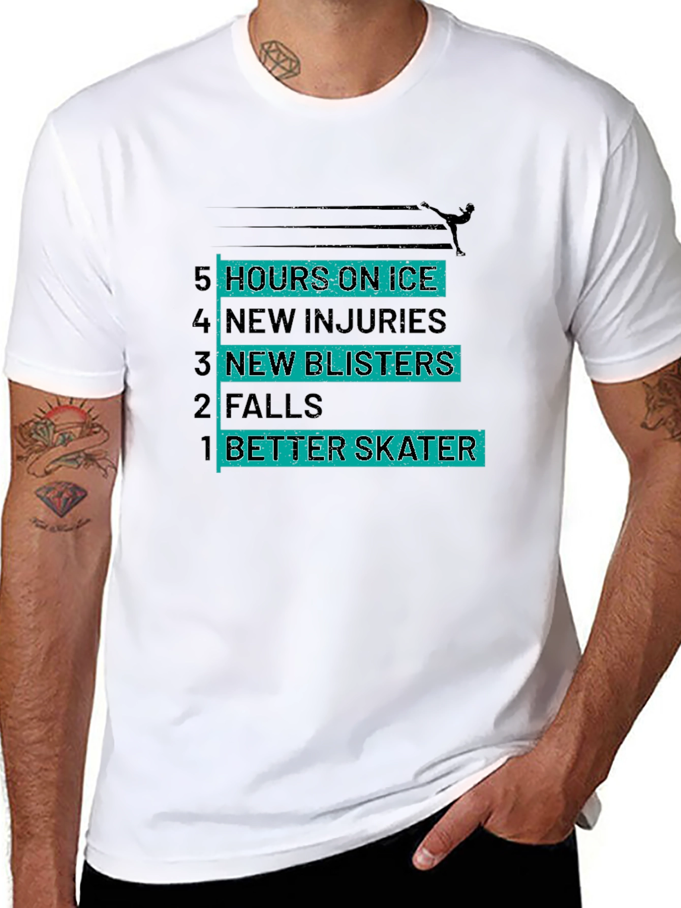 Ice Skating T-Shirt - Hours on Ice