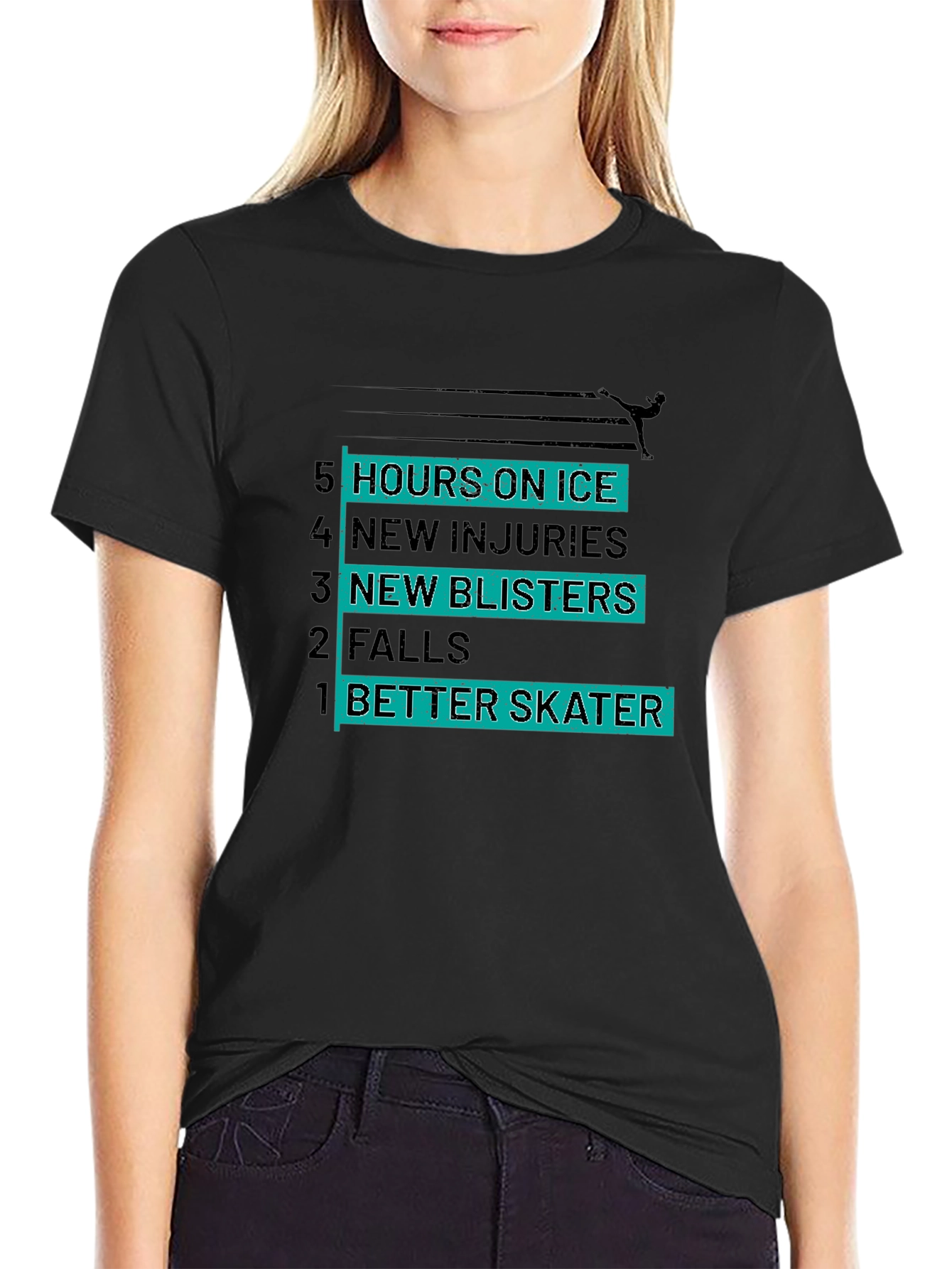 Ice Skating T-Shirt - Hours on Ice
