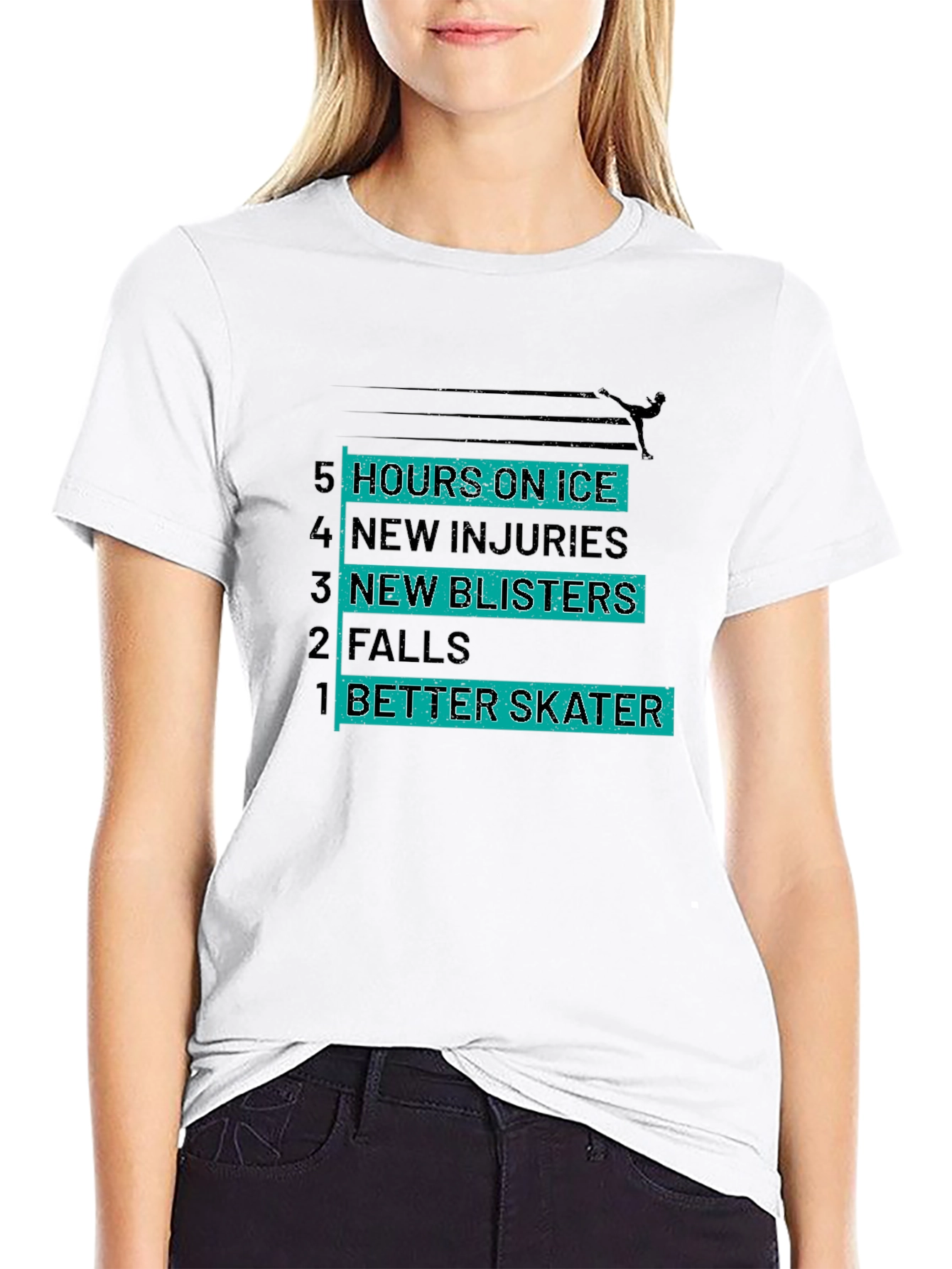 Ice Skating T-Shirt - Hours on Ice