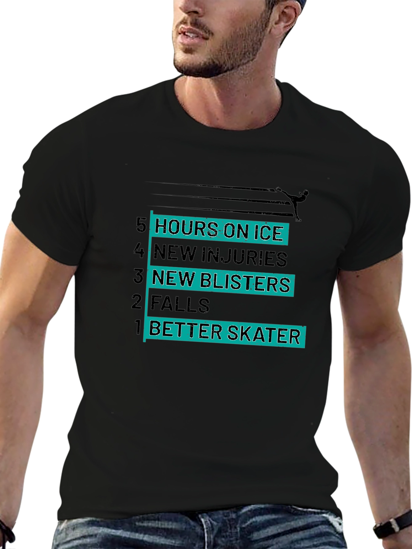 Ice Skating T-Shirt - Hours on Ice