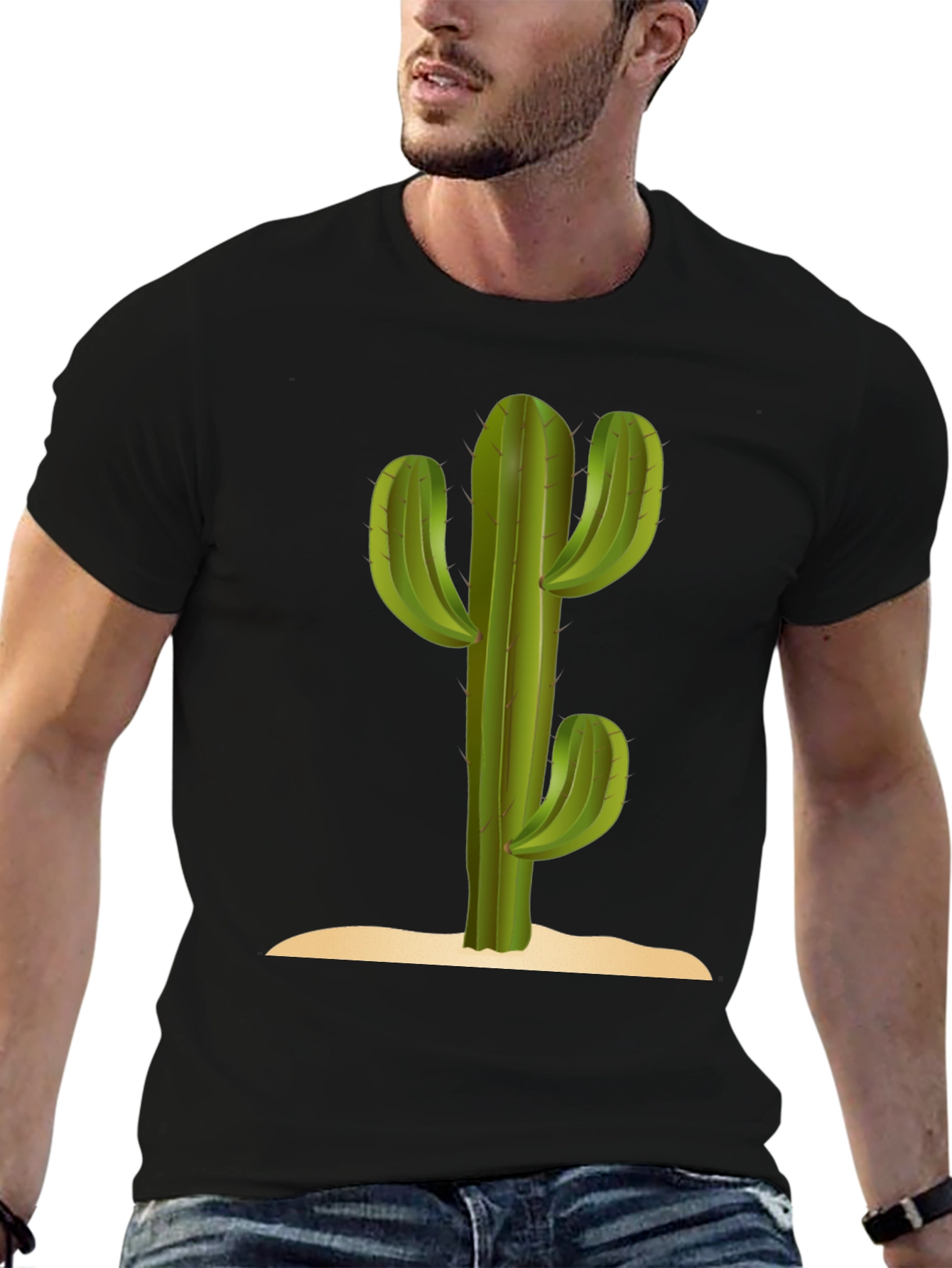 Cactus Graphic Tee - Desert Style T-Shirt