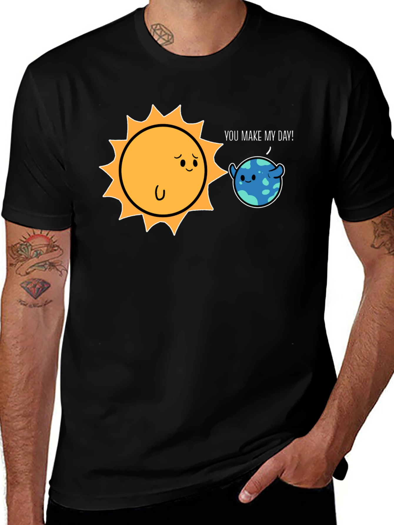 You Make My Day Graphic Tee