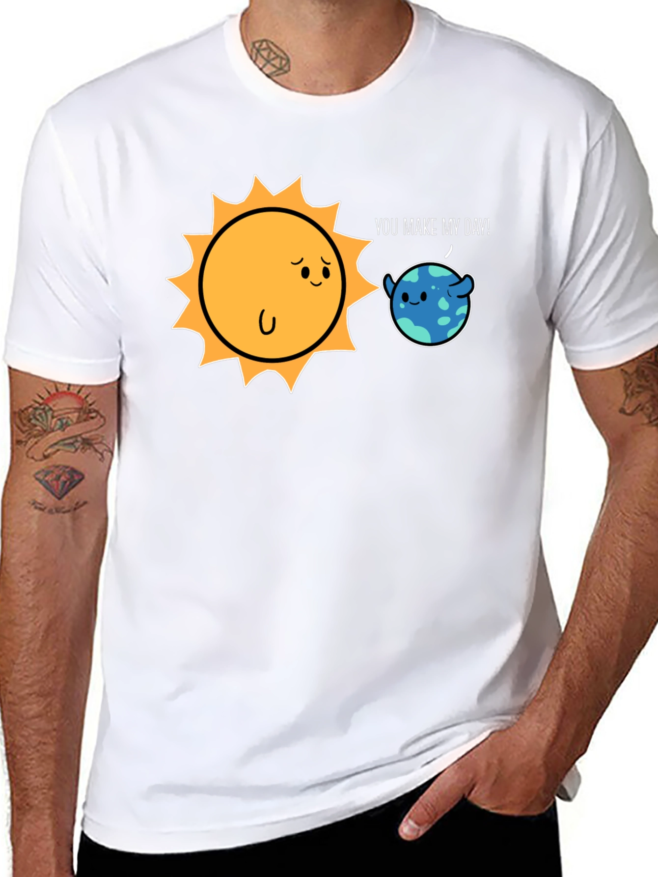 You Make My Day Graphic Tee