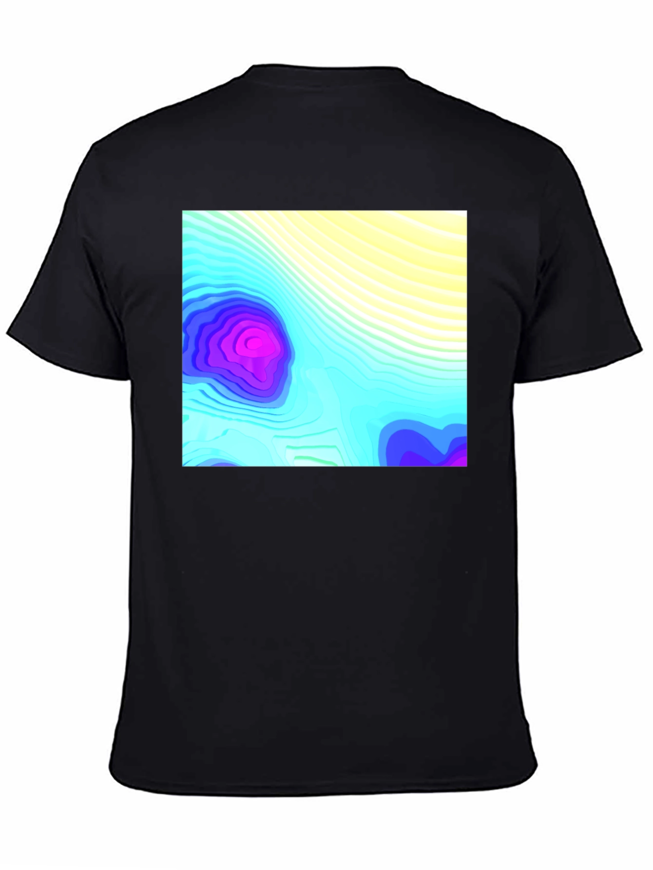 Topo Graphic Black T-Shirt