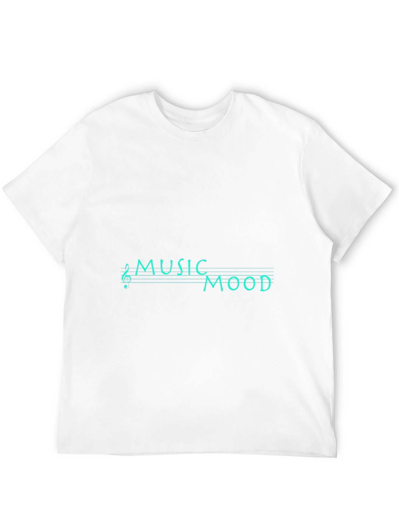 Music Mood Graphic Black T-Shirt