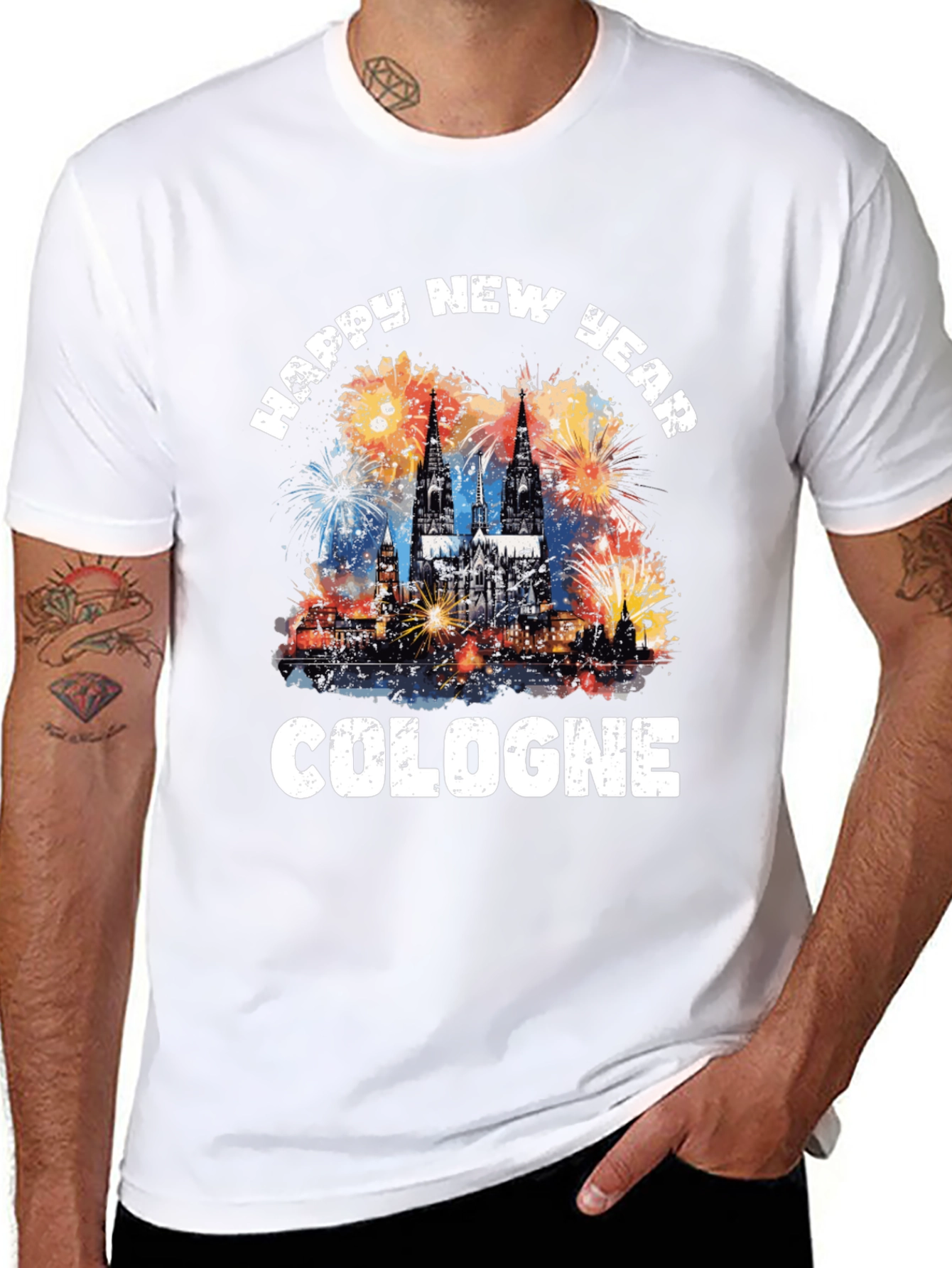 Happy New Year Cologne T-Shirt