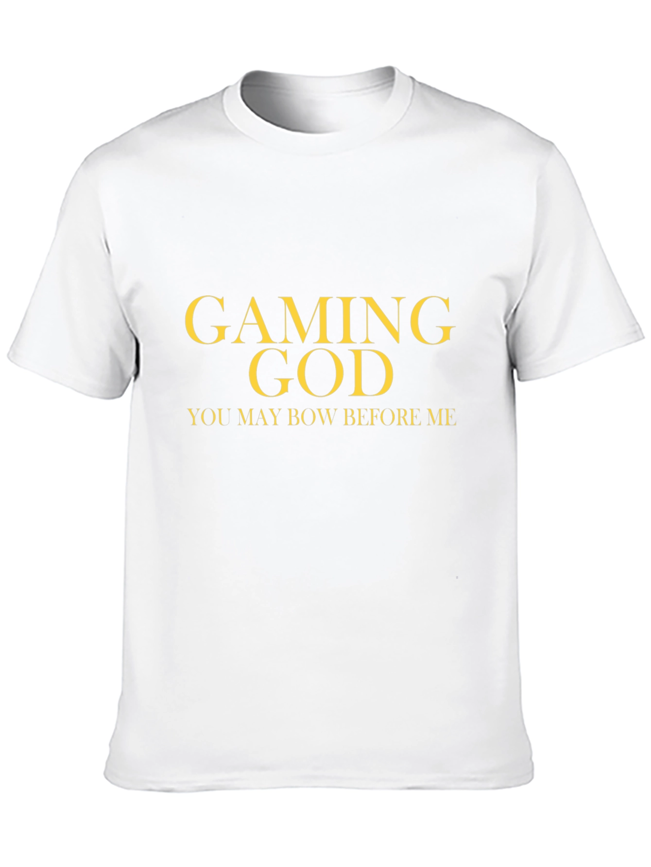 Gaming God T-Shirt - Funny Gamer Tee