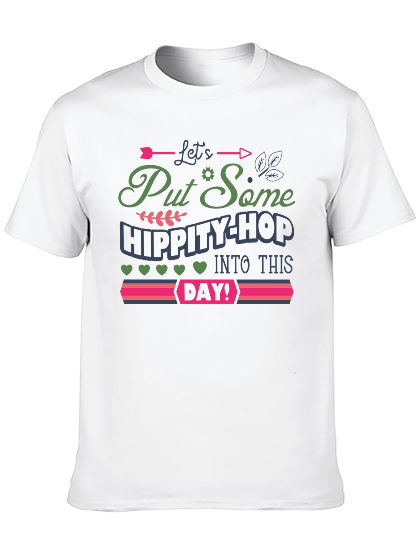 Hippity-Hop Graphic Tee - Fun & Stylish