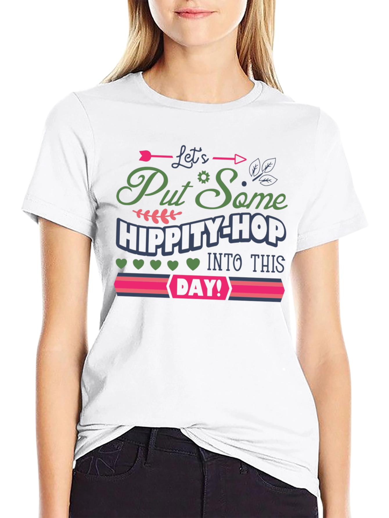 Hippity-Hop Graphic Tee - Fun & Stylish