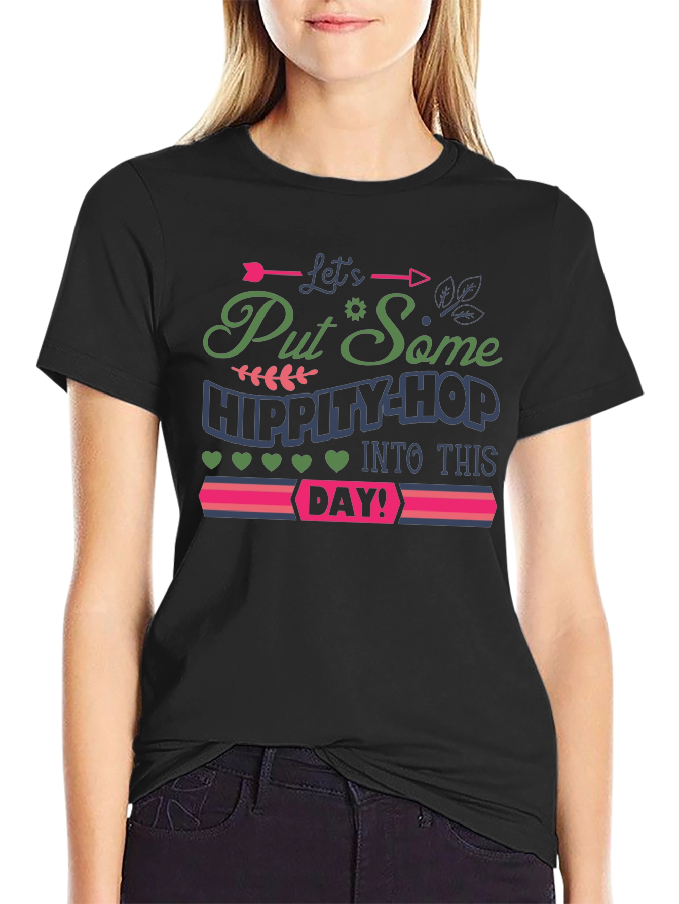 Hippity-Hop Graphic Tee - Fun & Stylish