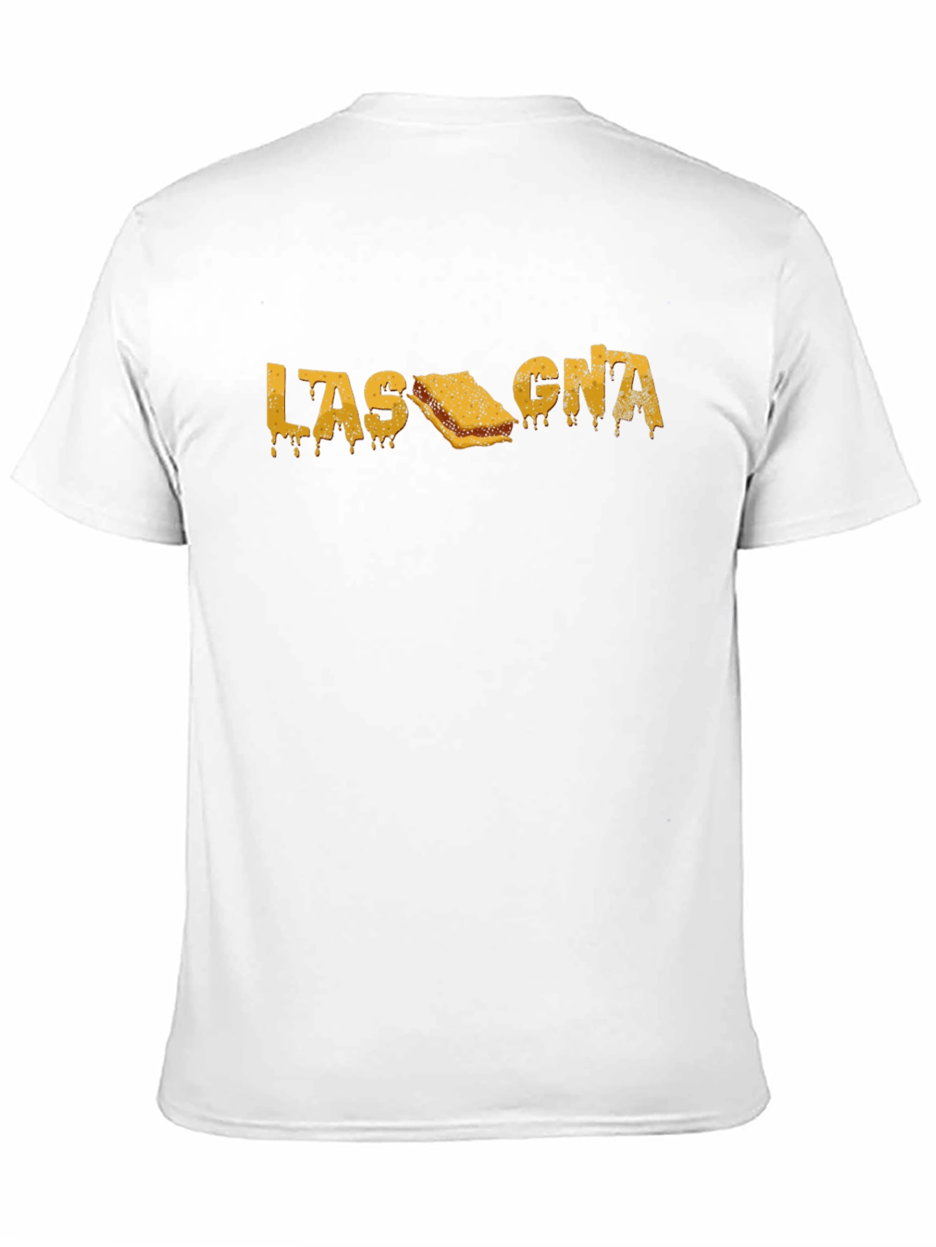 Lasagna Graphic Tee - Black Comfort Fit Shirt