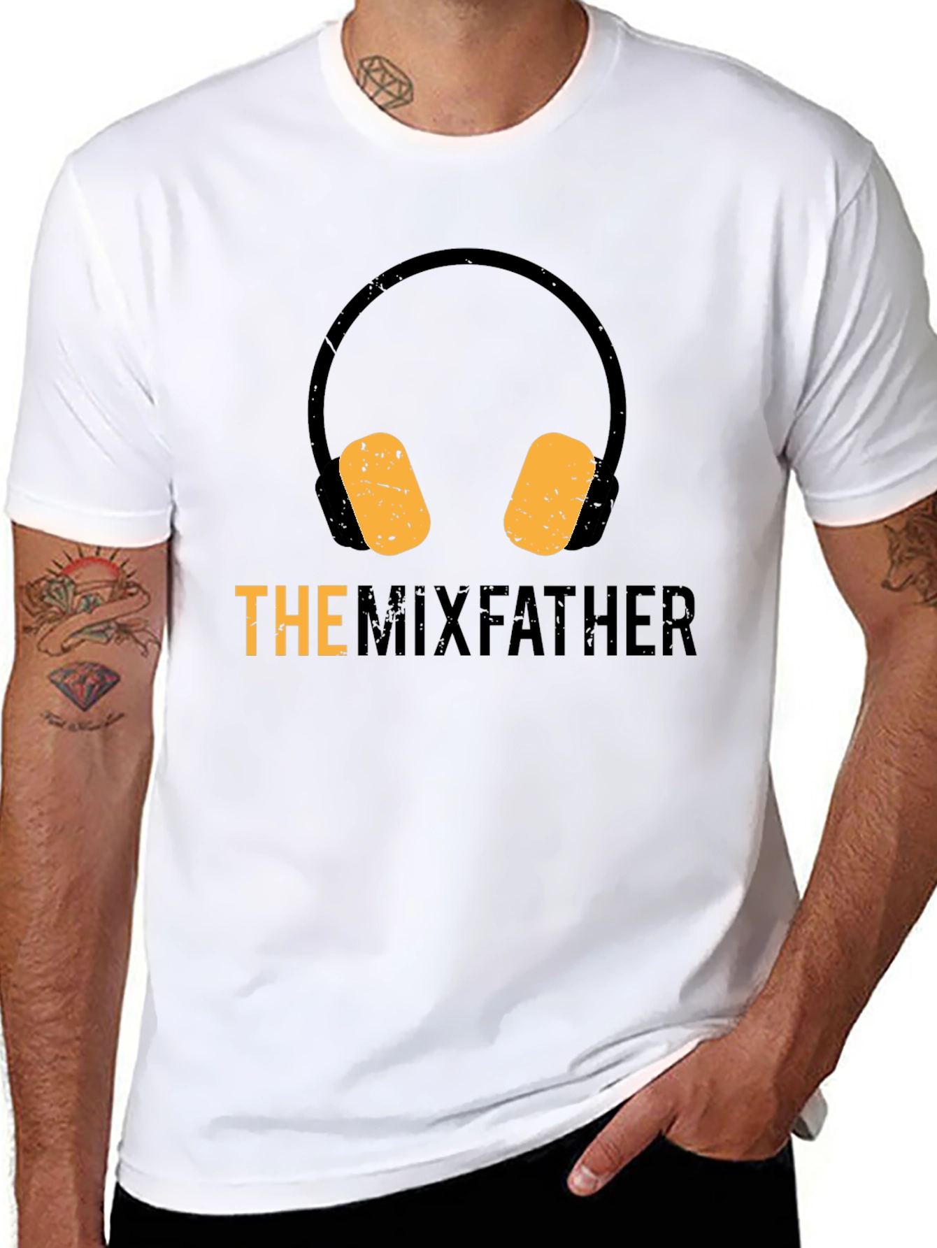 The Mix Father T-Shirt - DJ Dad Gift