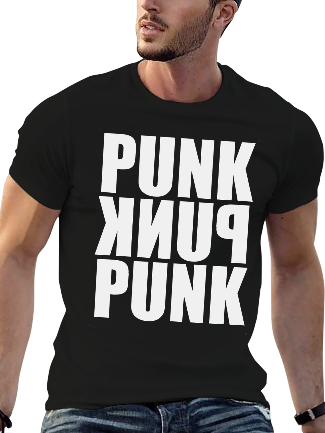 Punk Graphic T-Shirt - Bold Statement Tee