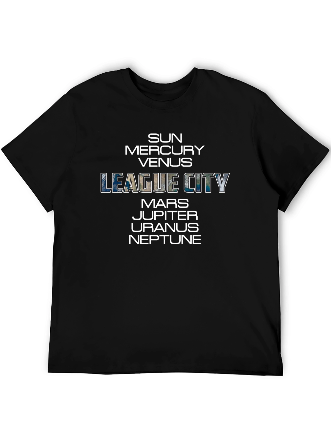 League City Planets Graphic Tee