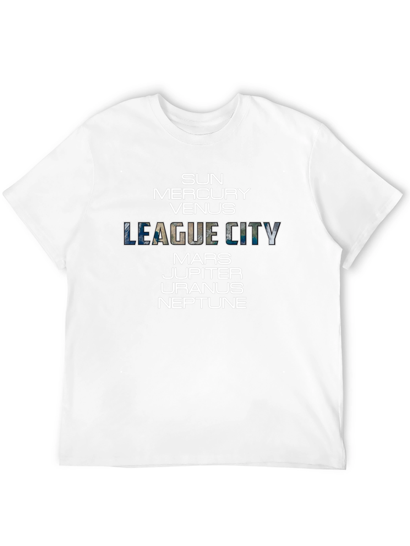 League City Planets Graphic Tee