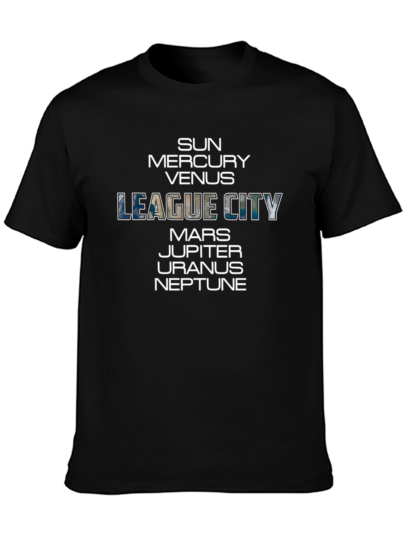 League City Planets Graphic Tee