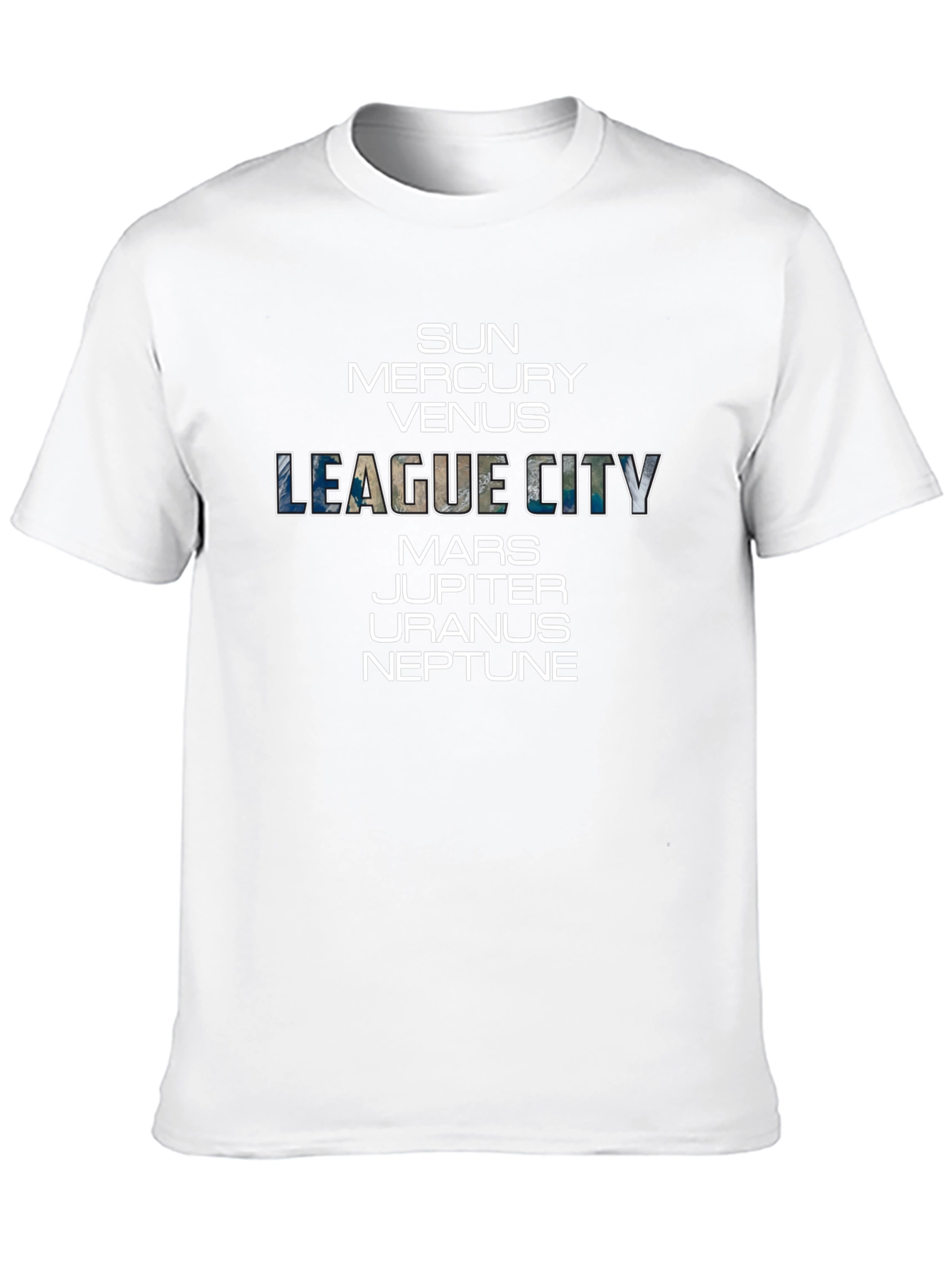 League City Planets Graphic Tee