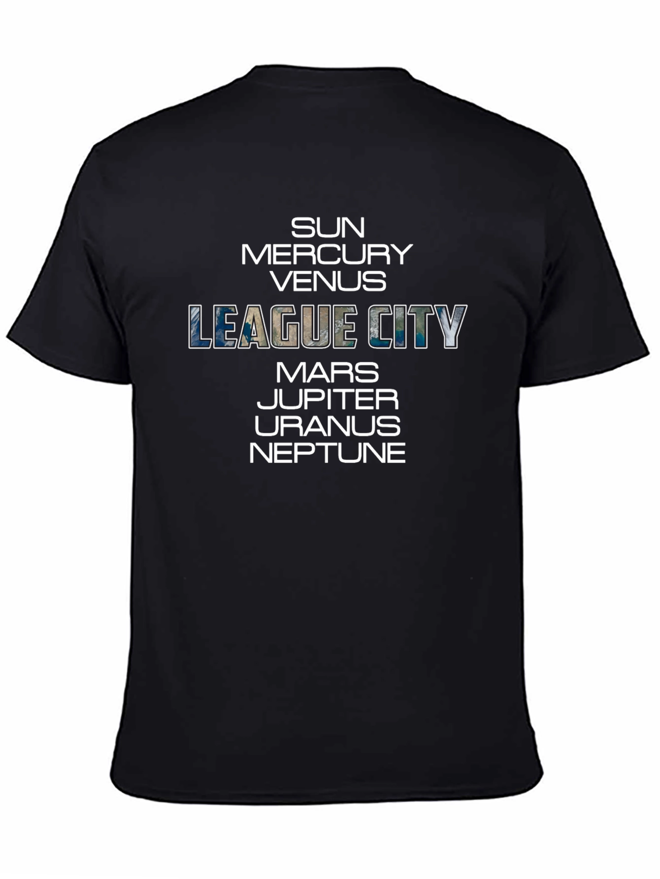 League City Planets Graphic Tee