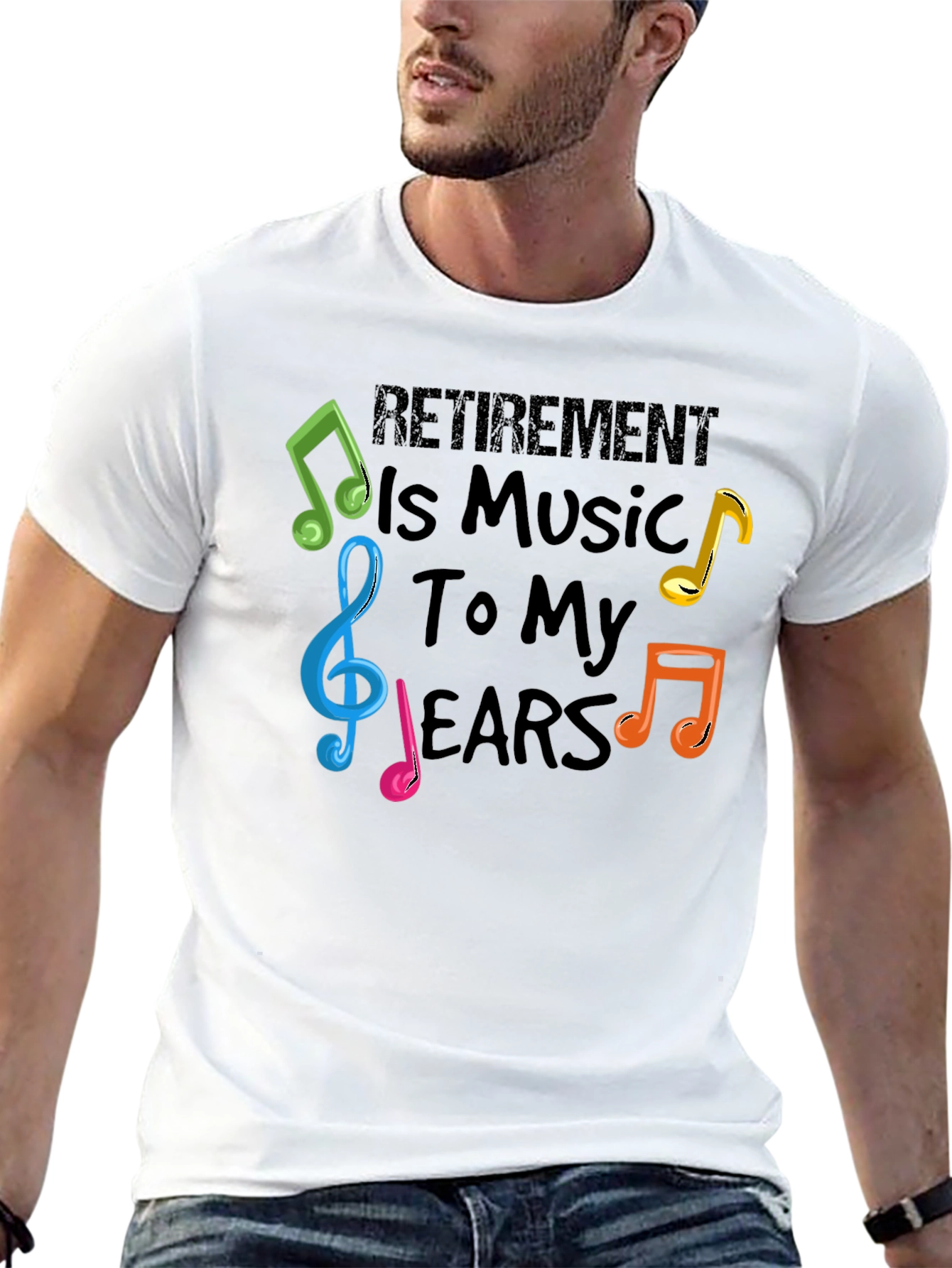 Retirement is Music to My Ears T-Shirt