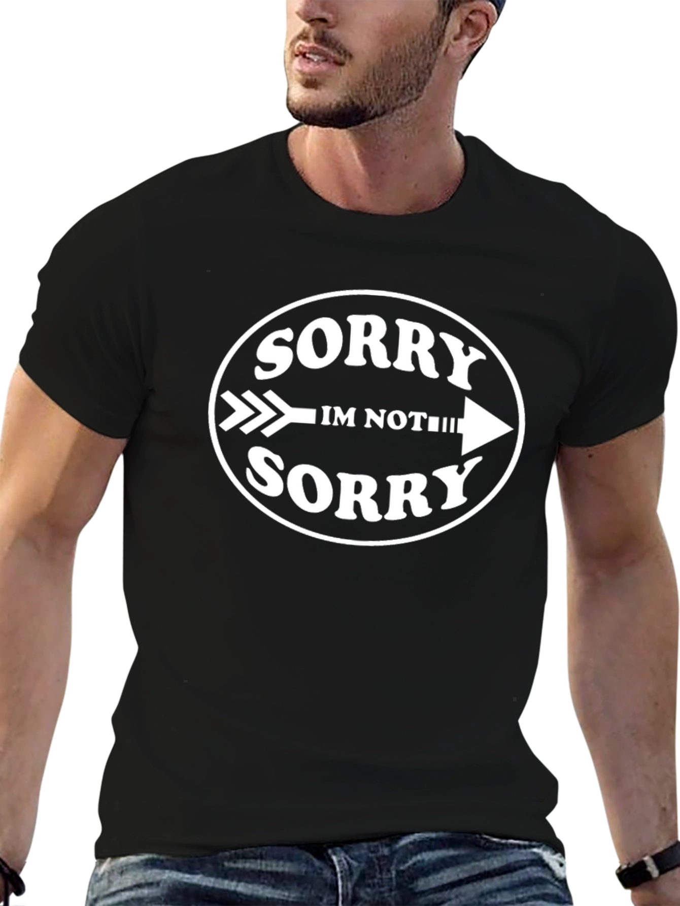 Sorry Im Not Sorry Graphic Novelty T-Shirt