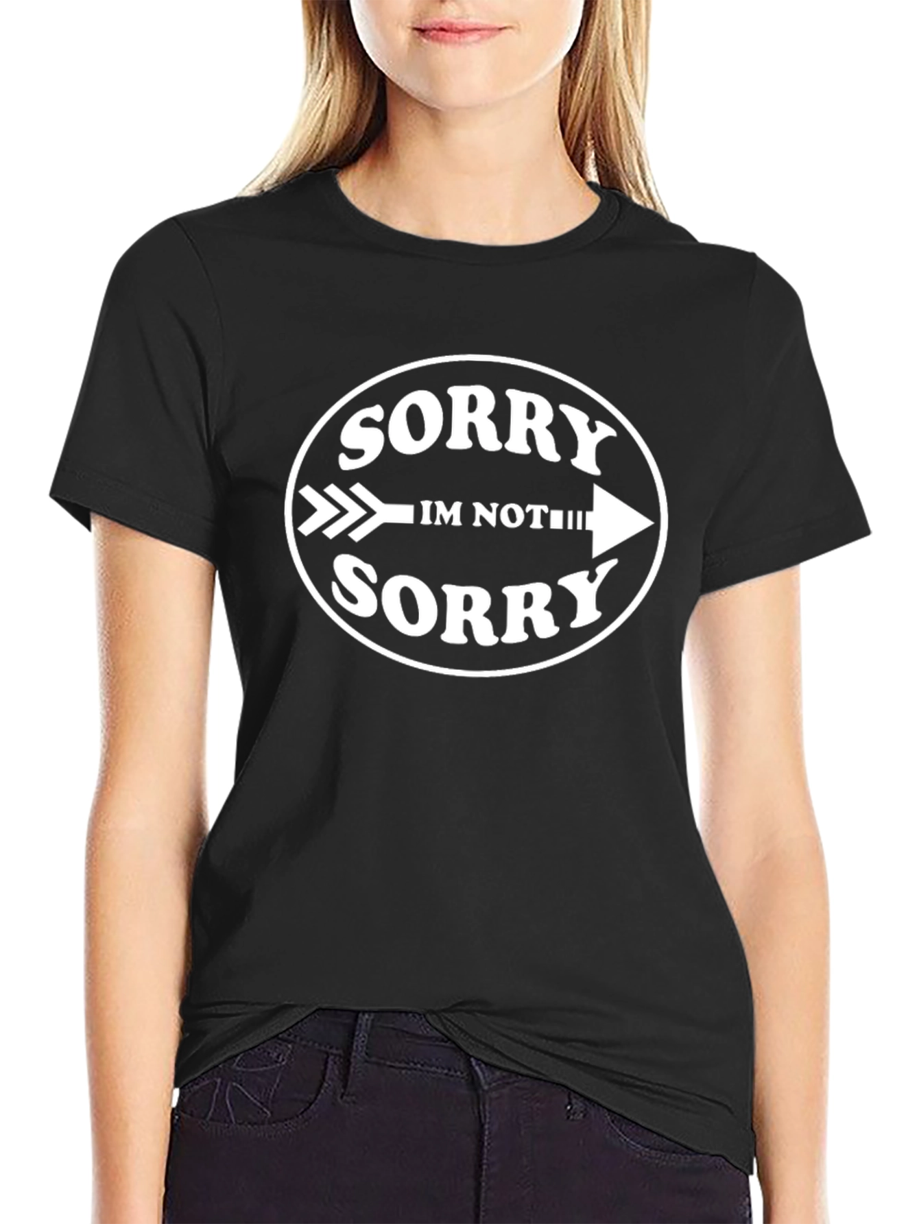 Sorry Im Not Sorry Graphic Novelty T-Shirt