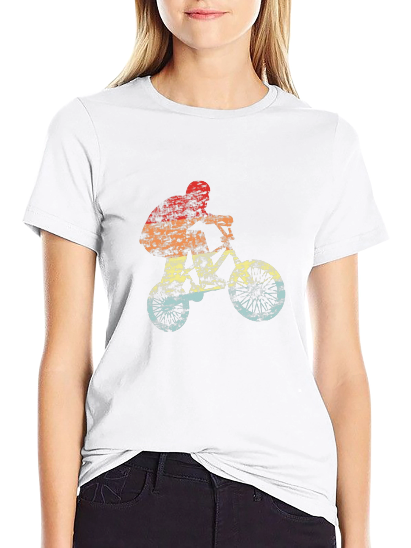 Retro Mountain Bike Graphic T-Shirt