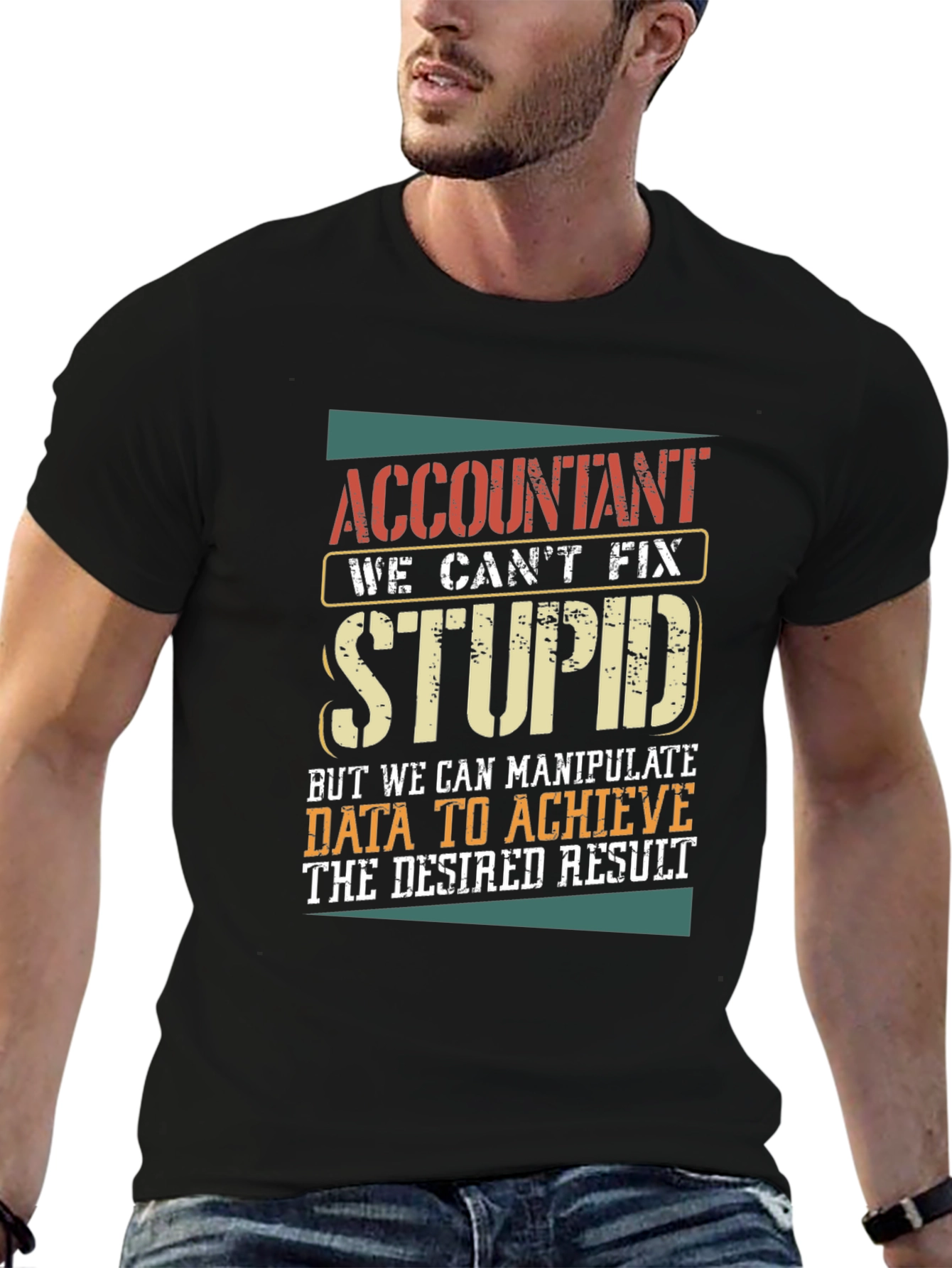 Accountant Humor Graphic T-Shirt