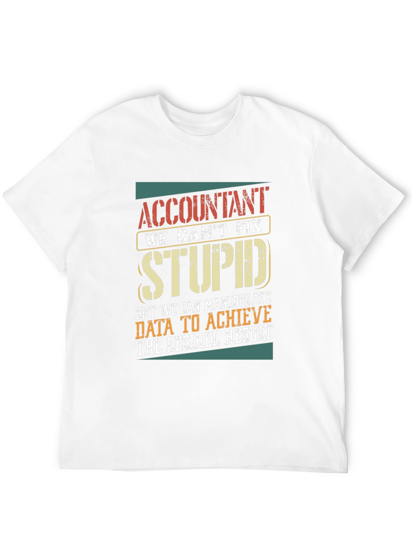 Accountant Humor Graphic T-Shirt