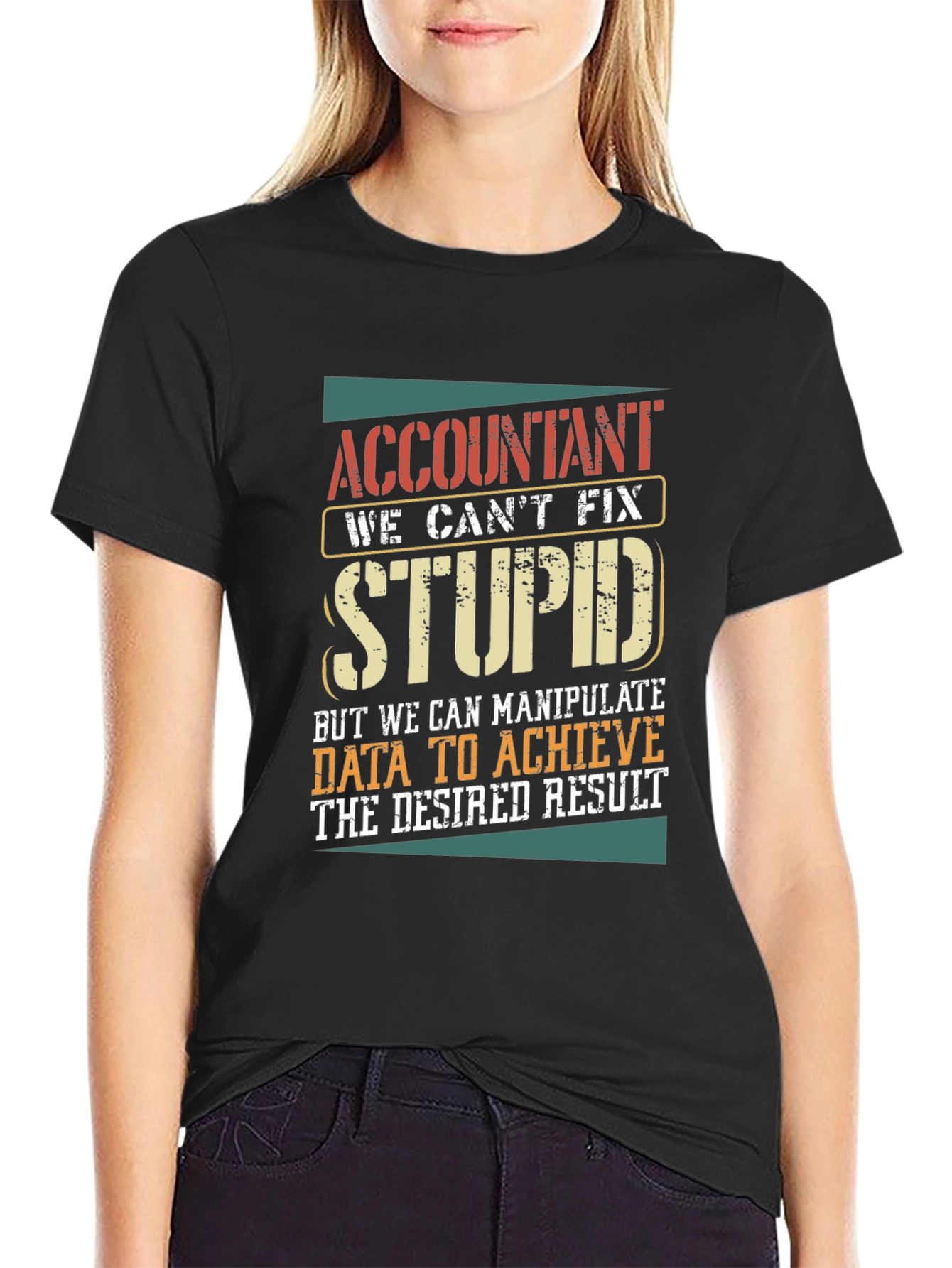 Accountant Humor Graphic T-Shirt