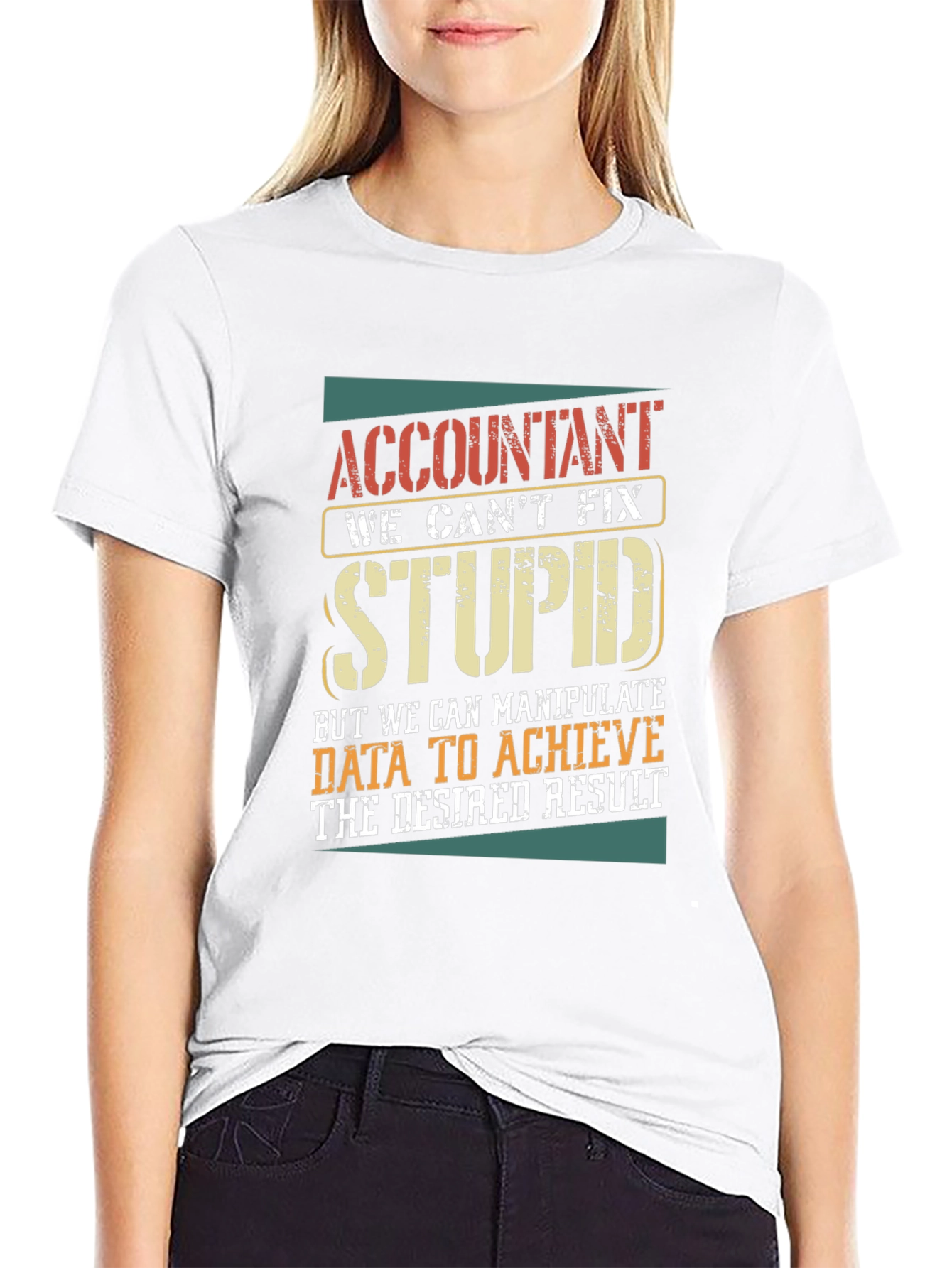 Accountant Humor Graphic T-Shirt