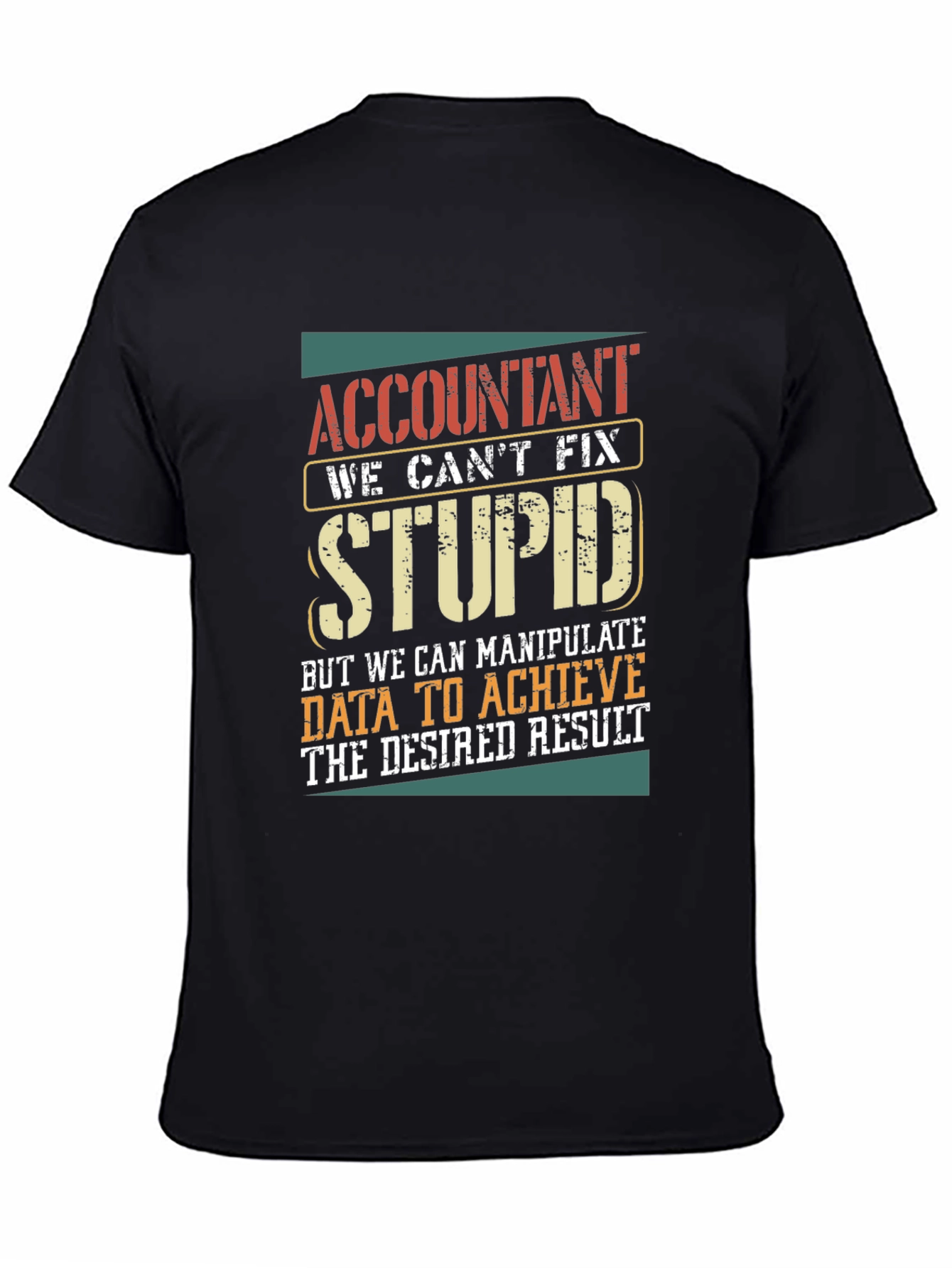Accountant Humor Graphic T-Shirt