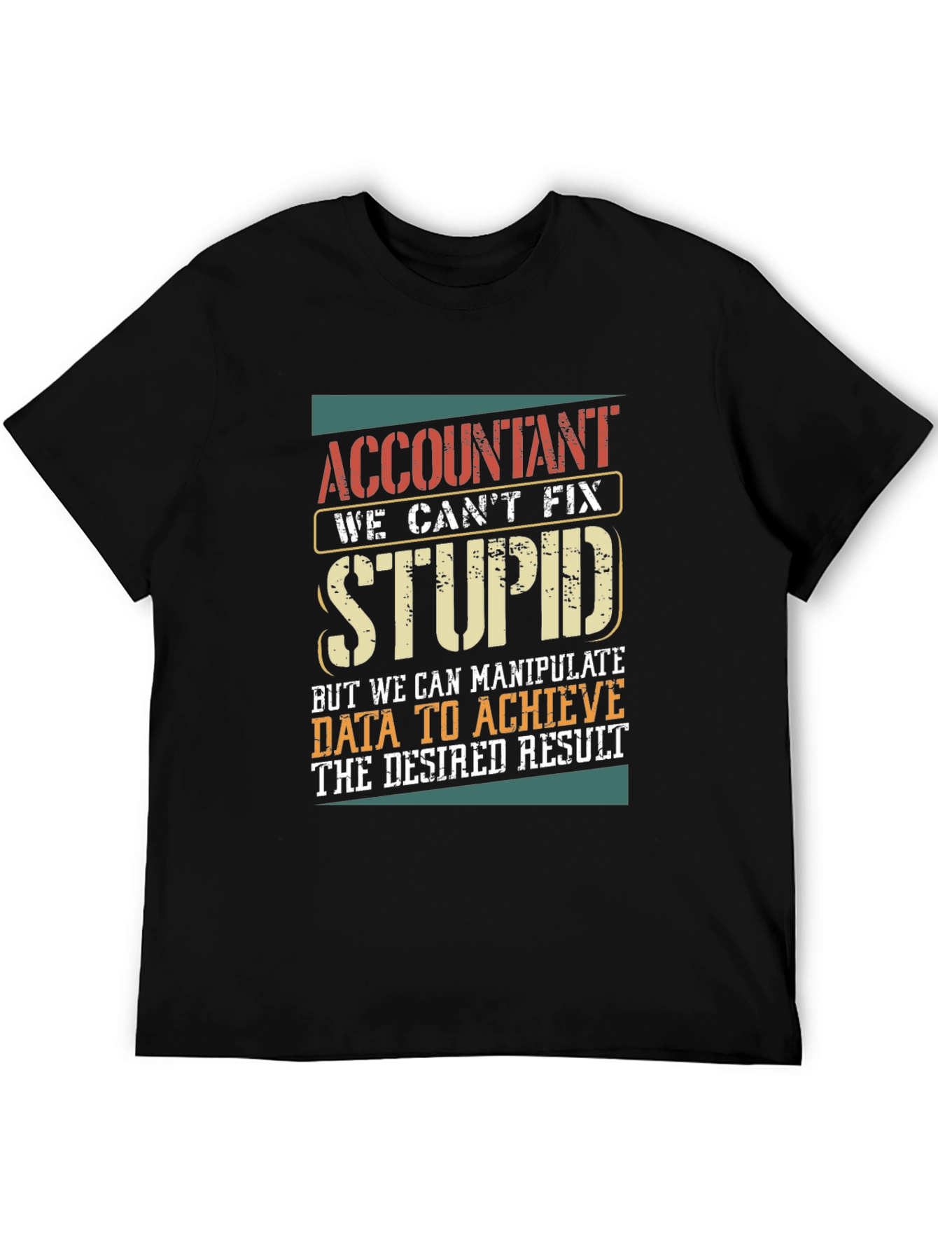 Accountant Humor Graphic T-Shirt