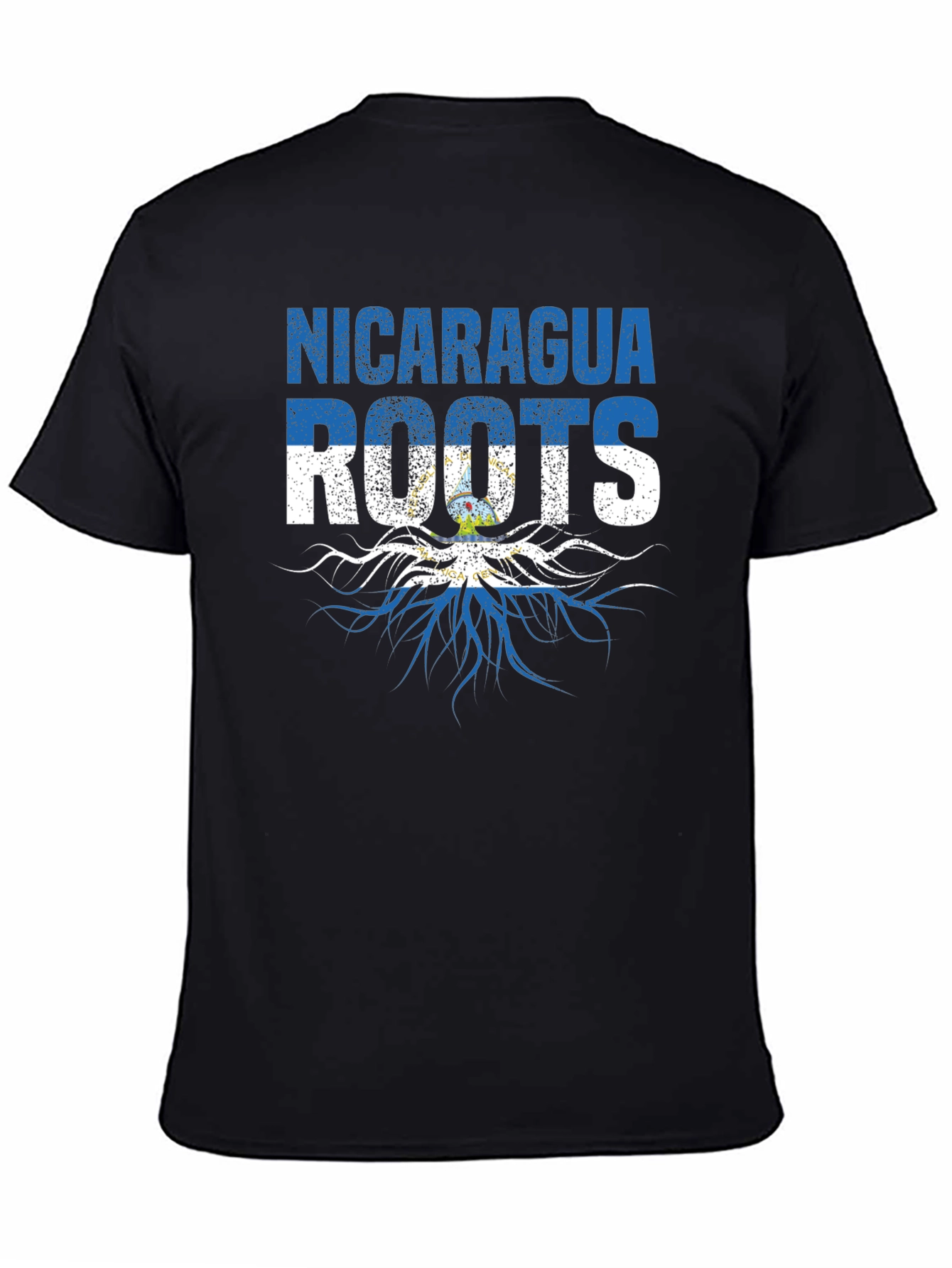 Nicaragua Roots T-Shirt - Black
