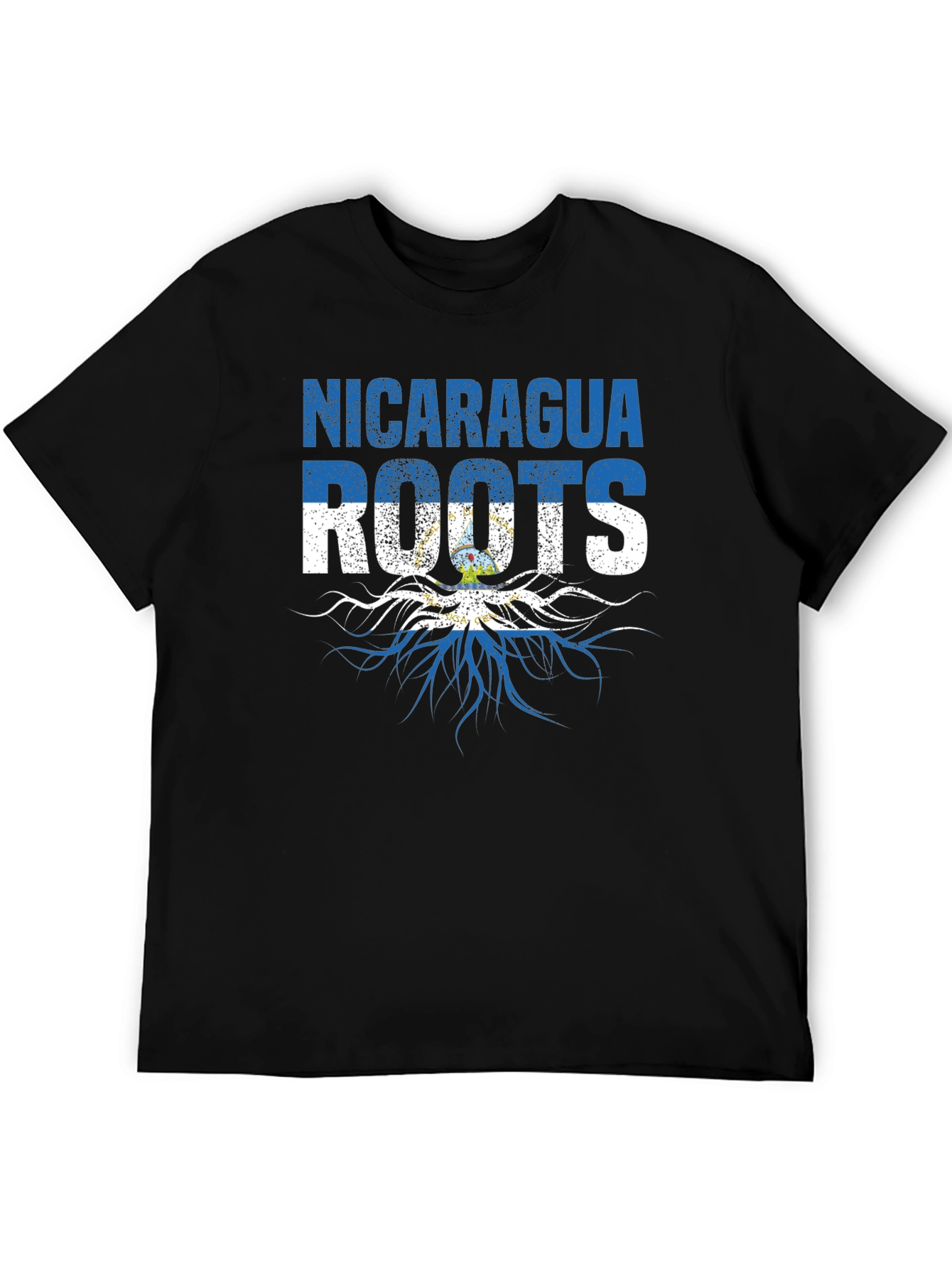Nicaragua Roots T-Shirt - Black