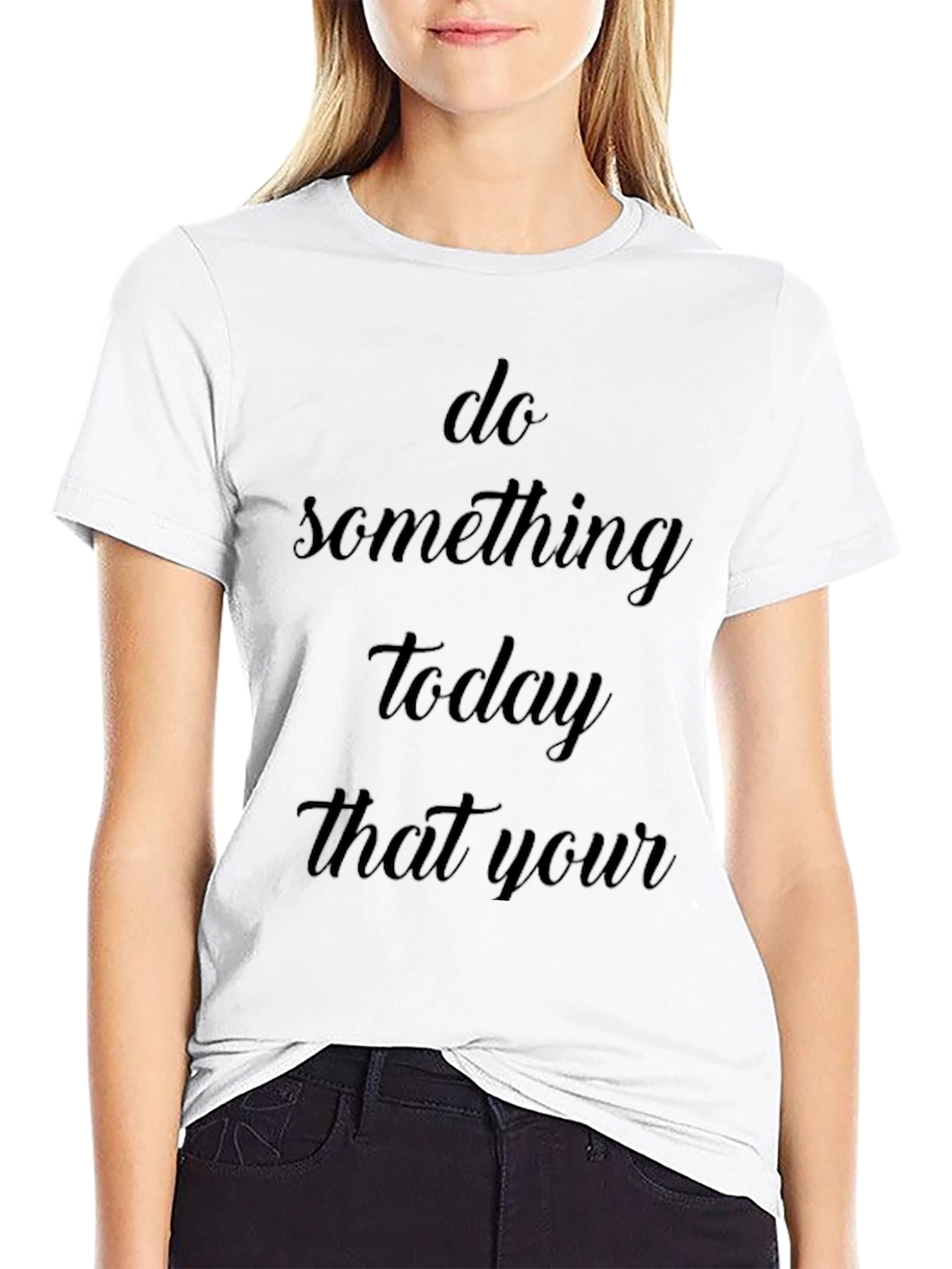 Inspirational Quote Black T-Shirt