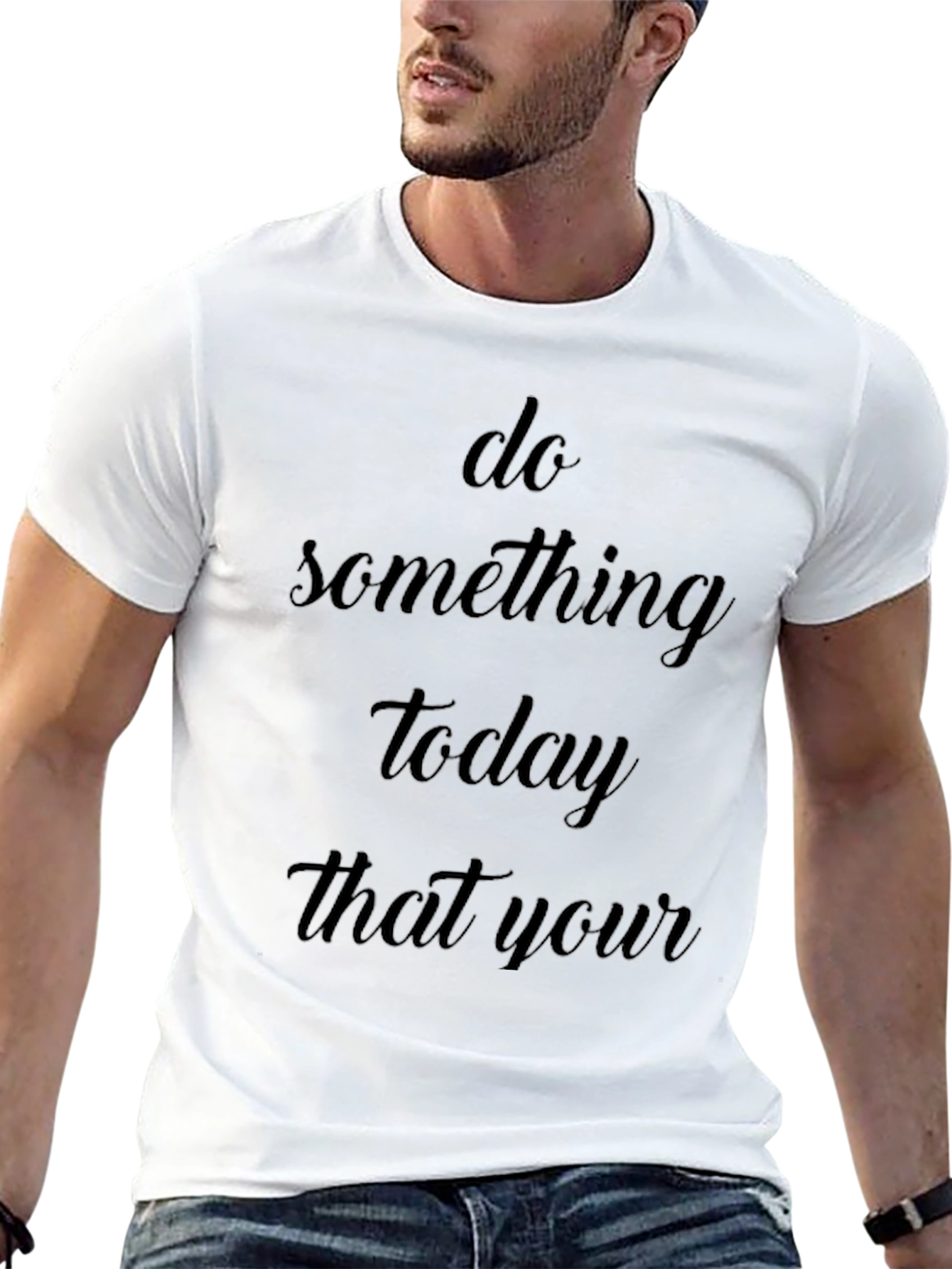 Inspirational Quote Black T-Shirt