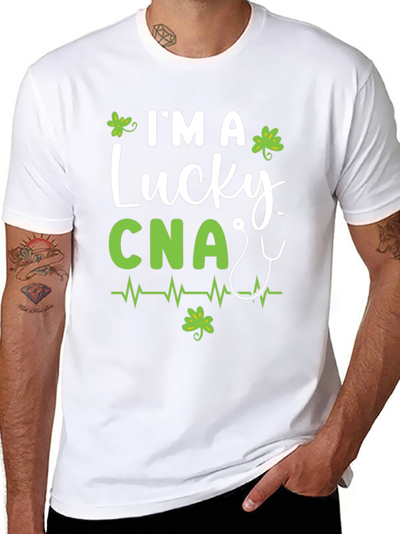 Lucky CNA St. Patricks Day T-Shirt