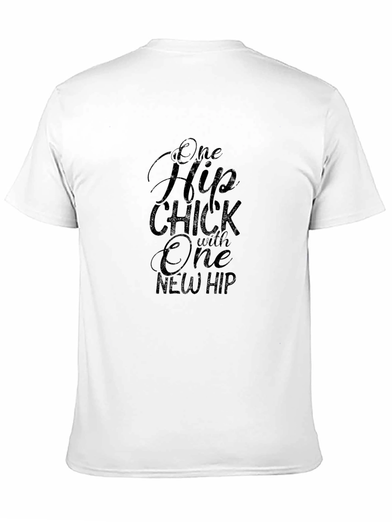 One Hip Chick New Hip Graphic T-Shirt