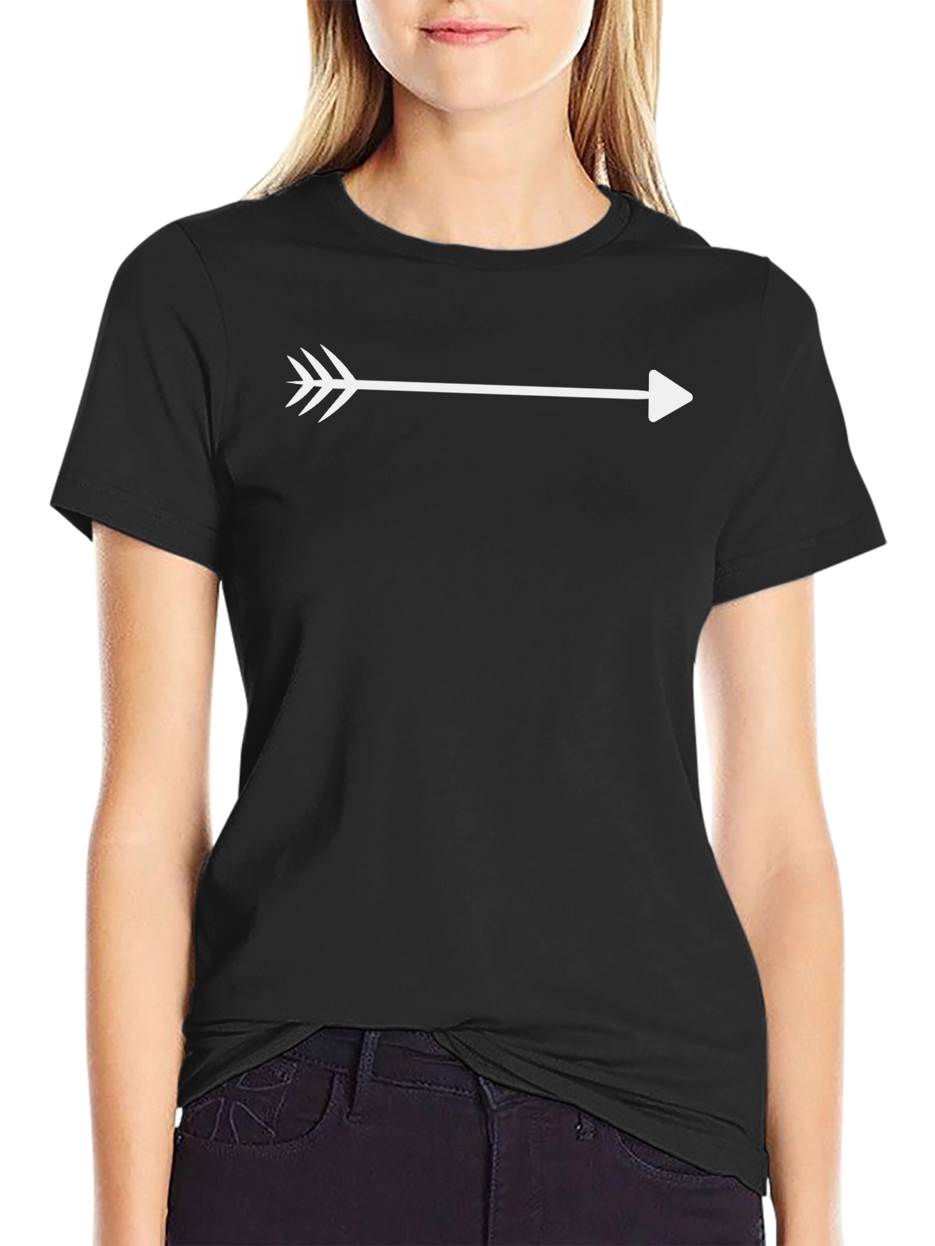 Arrow Graphic Tee - Casual Style