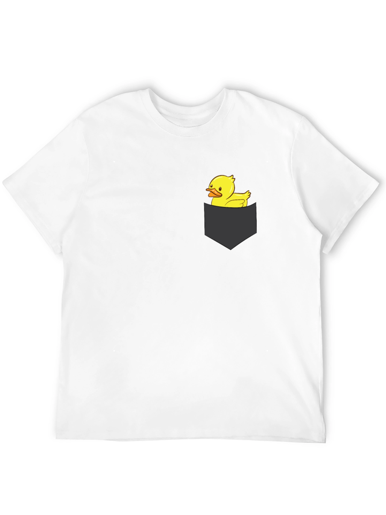 Duck in Pocket Tee - Novelty Graphic T-Shirt