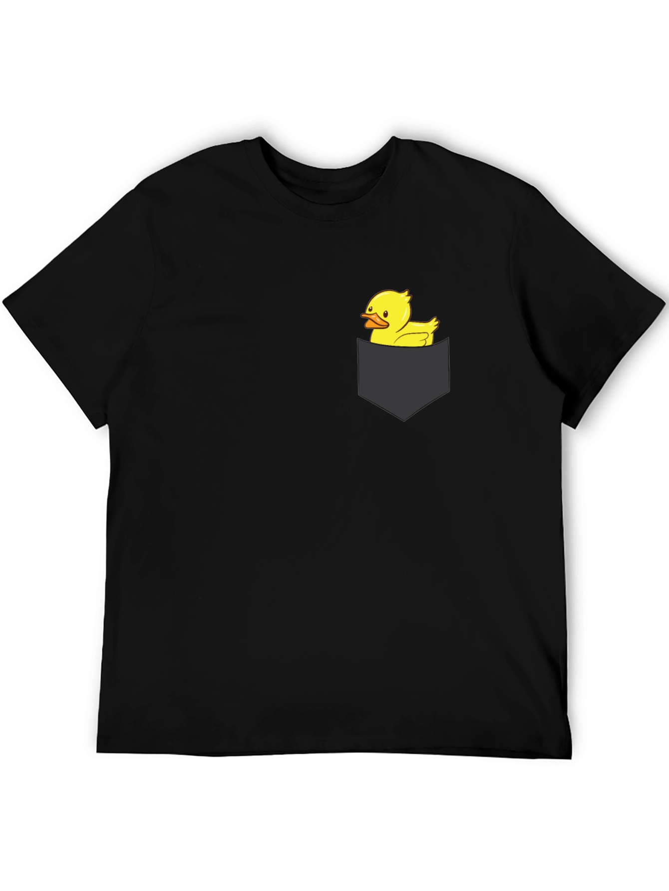Duck in Pocket Tee - Novelty Graphic T-Shirt