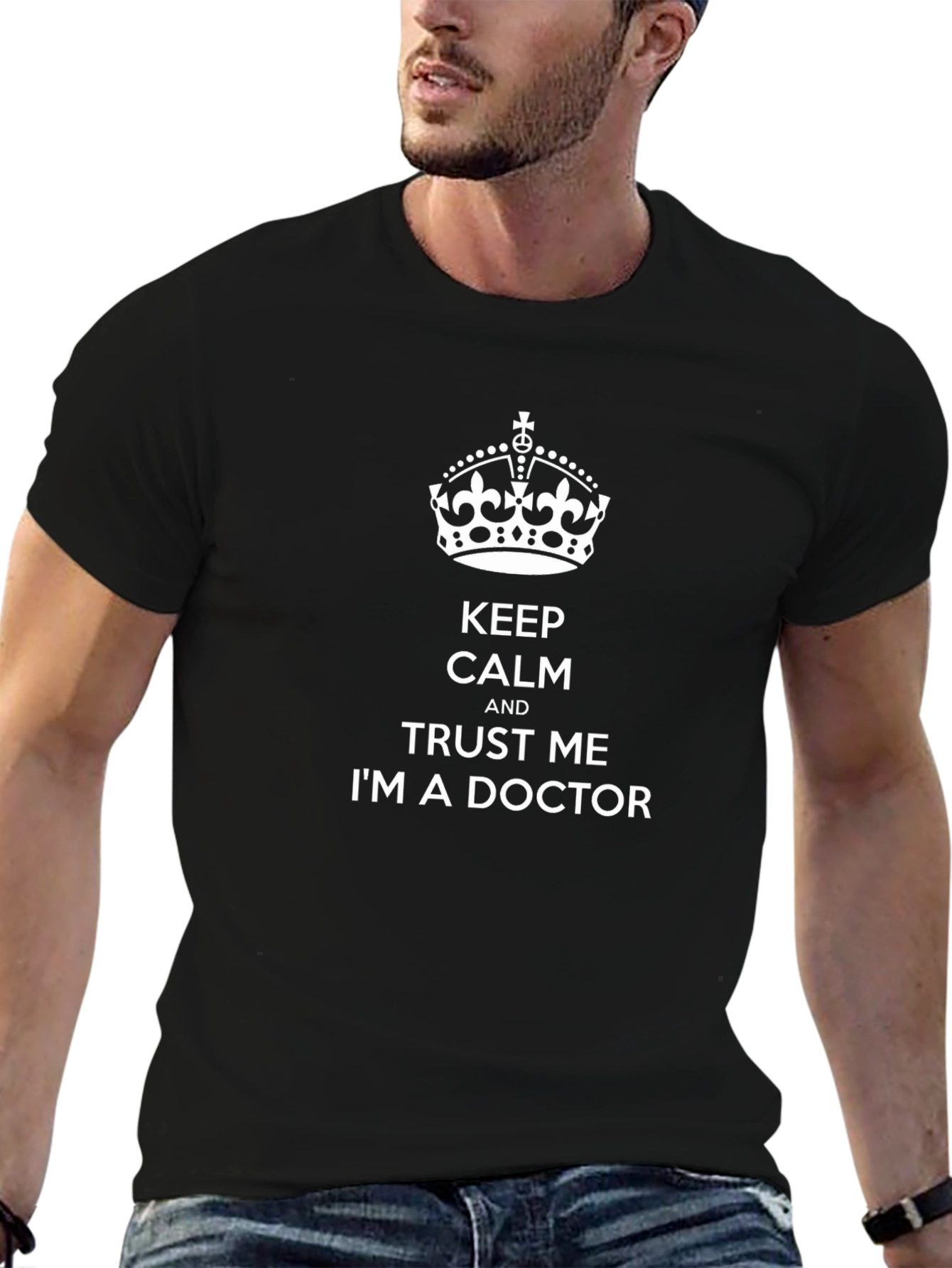 Keep Calm Doctor T-Shirt - Funny Medical Tee