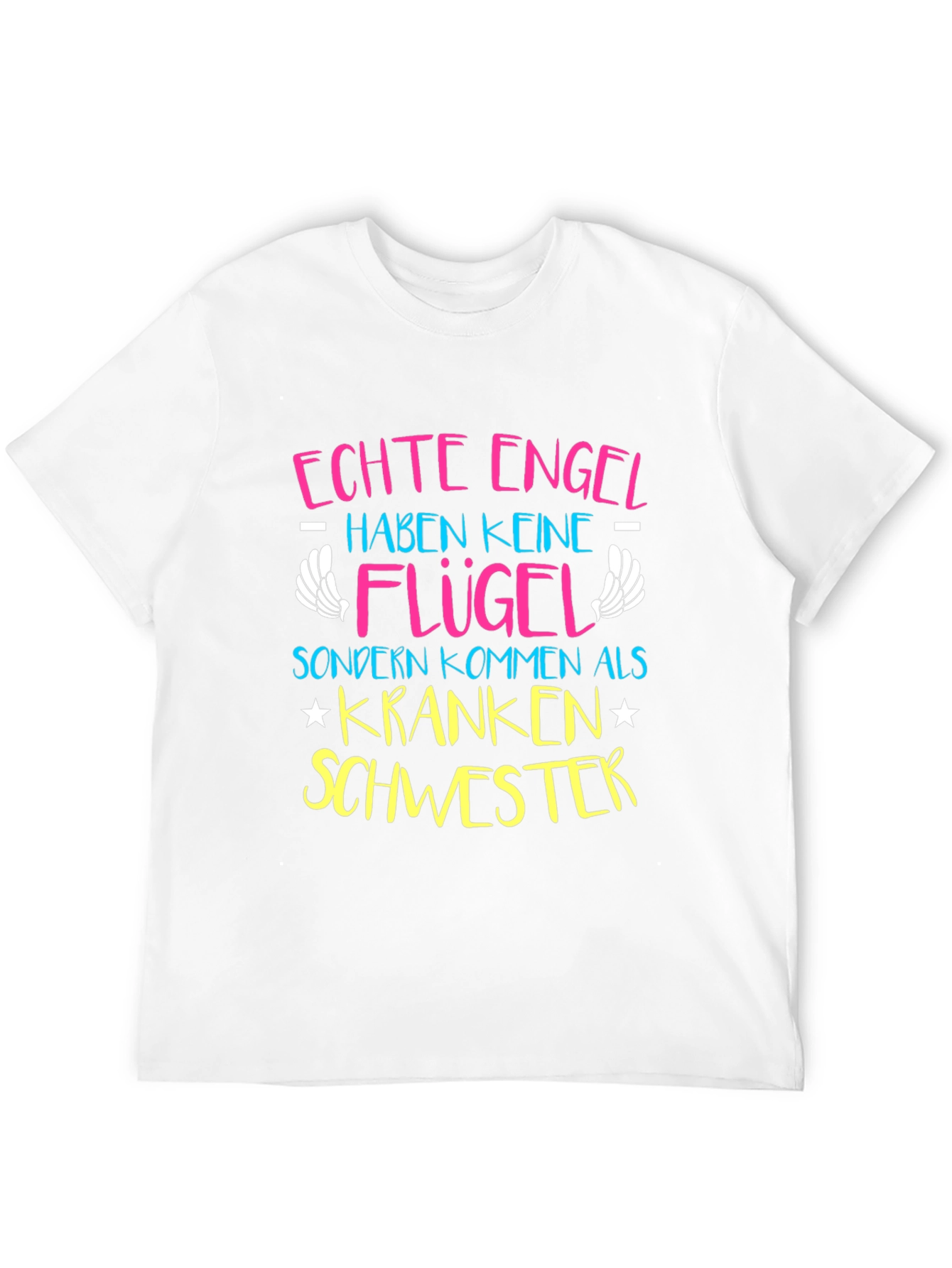 Echte Engel Krankenschwester T-Shirt - Nurse Gift Tee