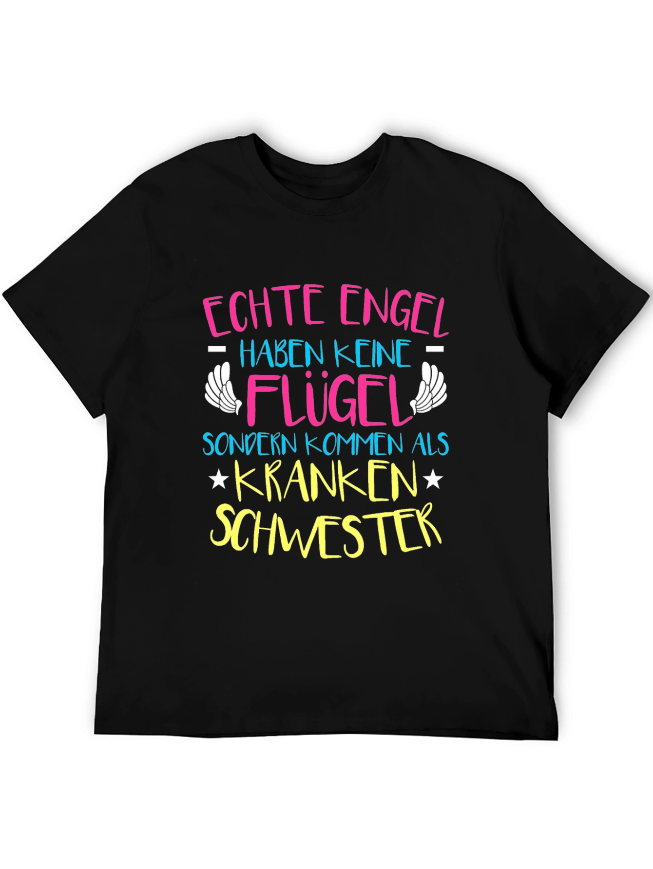 Echte Engel Krankenschwester T-Shirt - Nurse Gift Tee