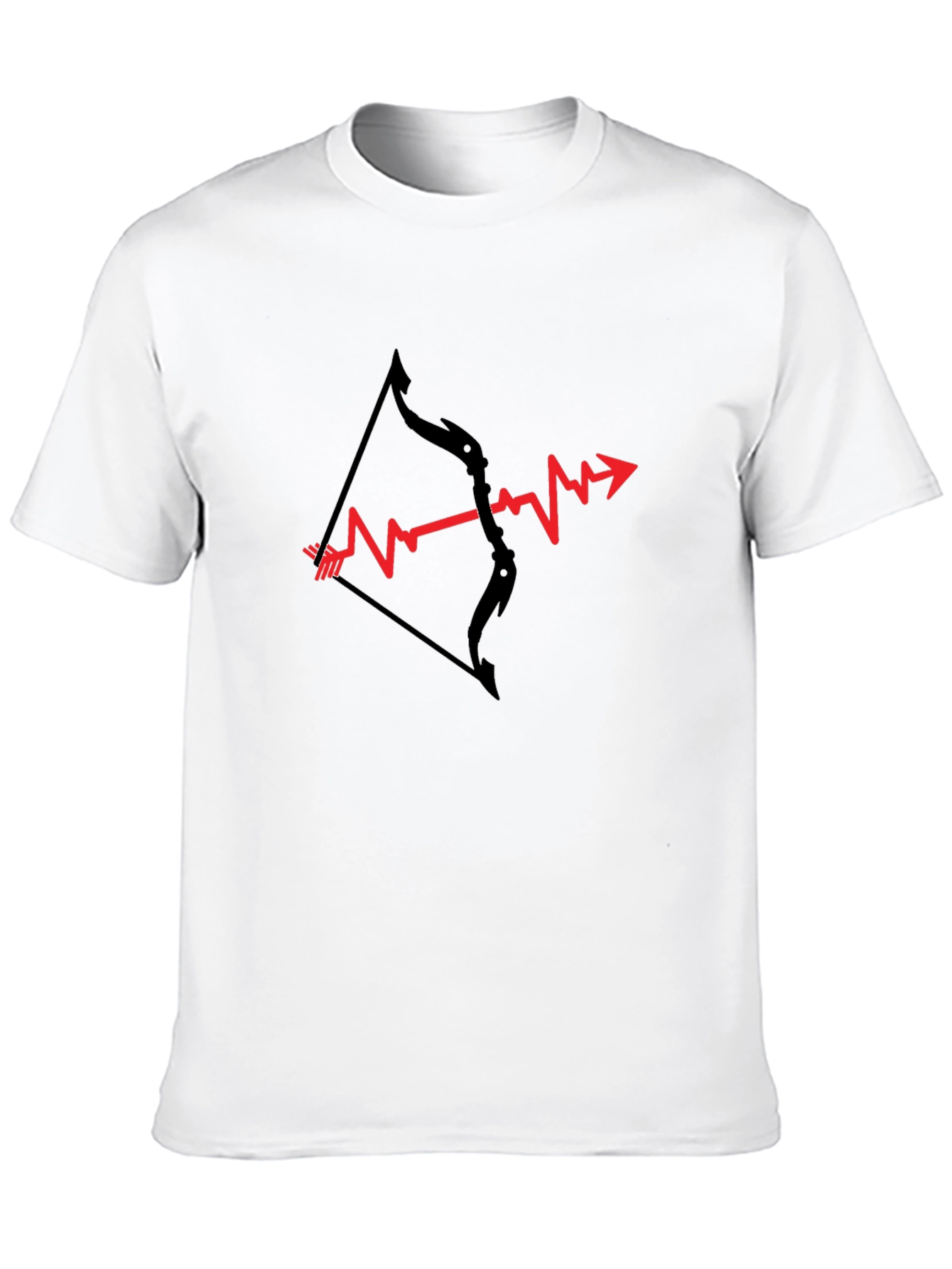 Heartbeat Arrow Graphic Tee - Archers Pulse