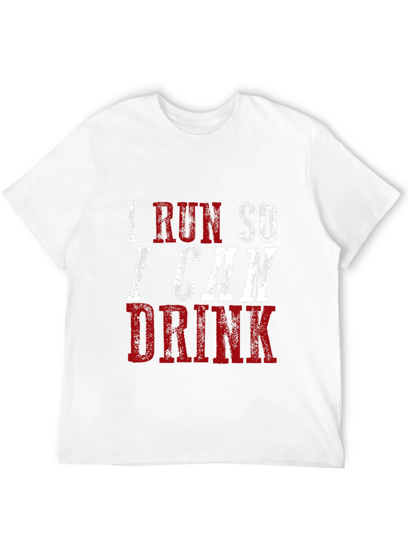 Funny I Run So I Can Drink Graphic Tee