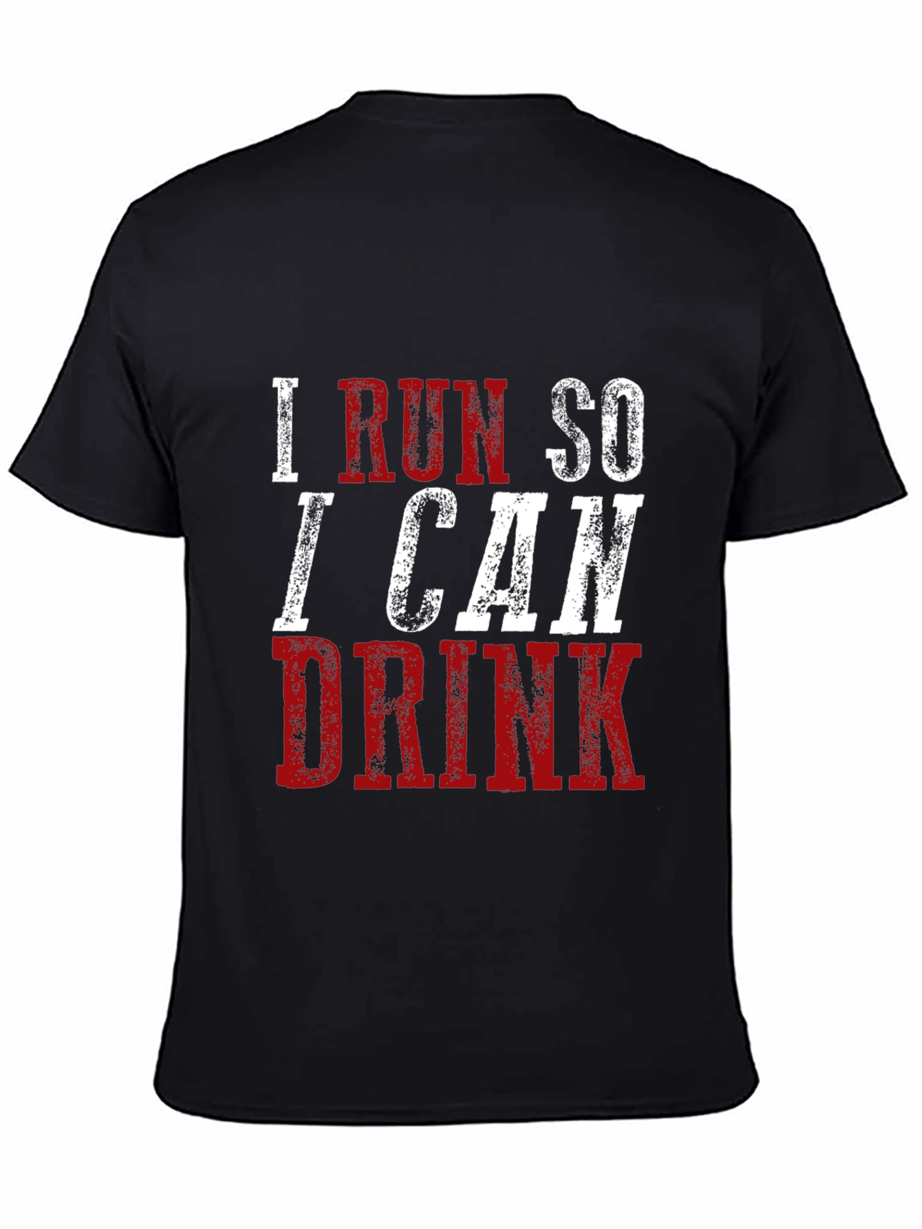 Funny I Run So I Can Drink Graphic Tee